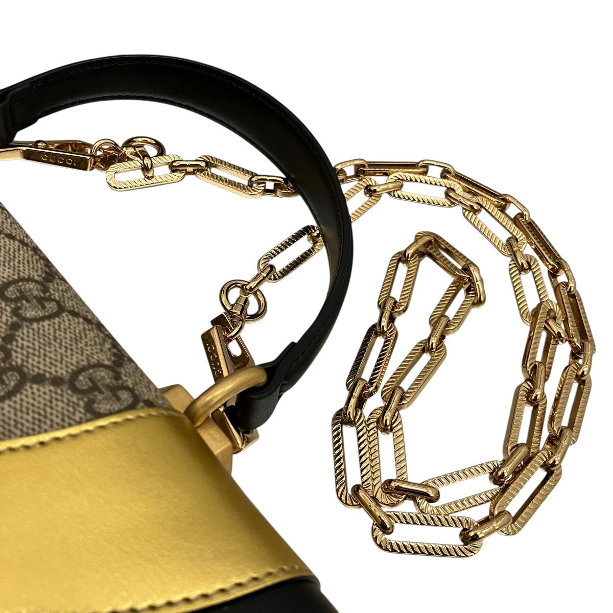 GUCCI オシリス キャットヘッド GGスプリーム ハンドバッグ476535 古着・中古-7枚目のアイテム画像