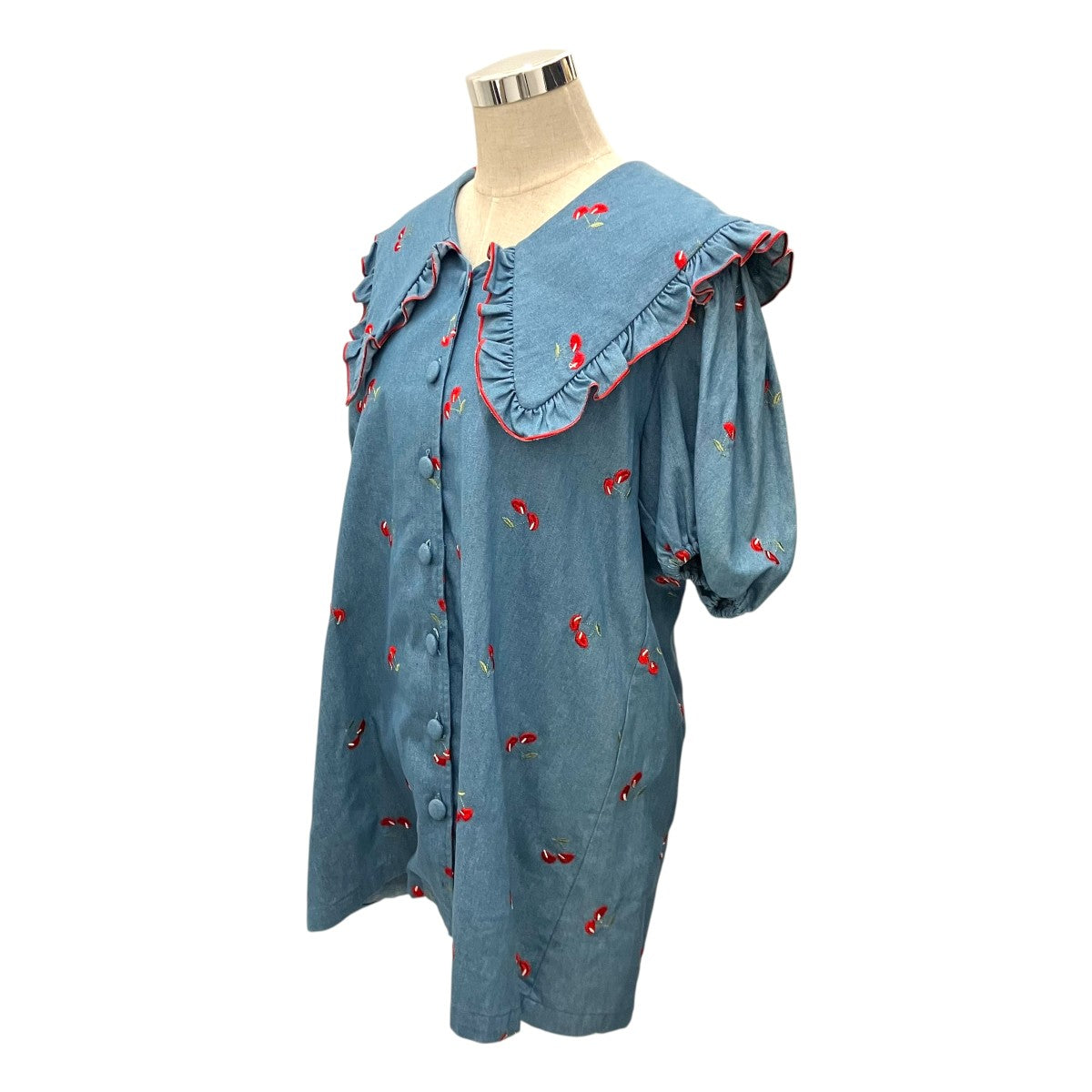Sister Jane(シスタージェーン) チェリー刺繍ミニワンピース