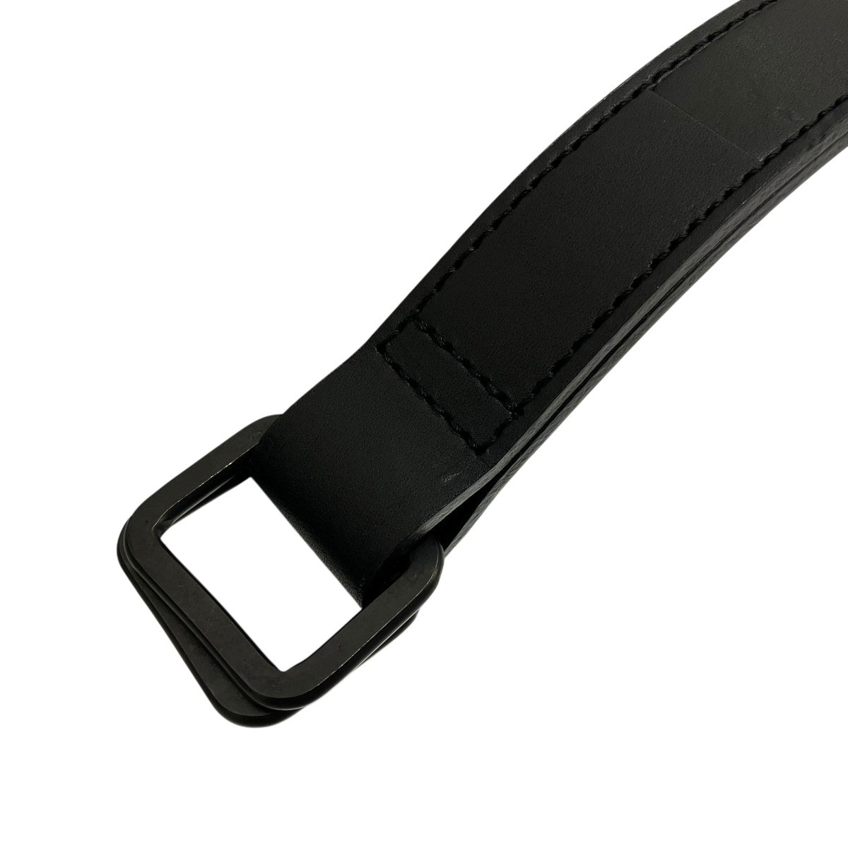 【LEATHER RECTANGLE BUCKLE BELT】レザーベルト