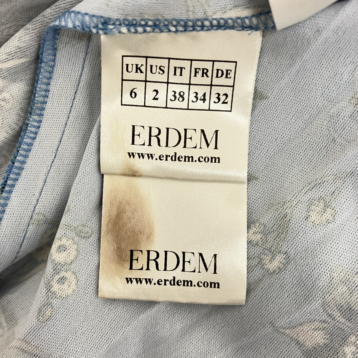 ERDEM 【NESRIN SKIRT】ポリエステルスカート 古着・中古-9枚目のアイテム画像