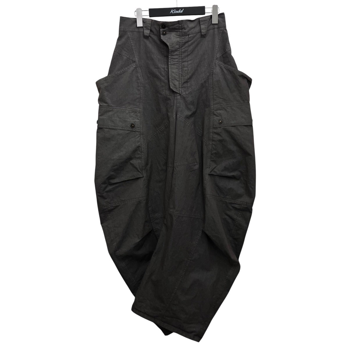 SUBLATIONS 【GARMENT DYED BANANA CUTTING PANTS】ワイドパンツS131406 古着・中古-1枚目のアイテム画像