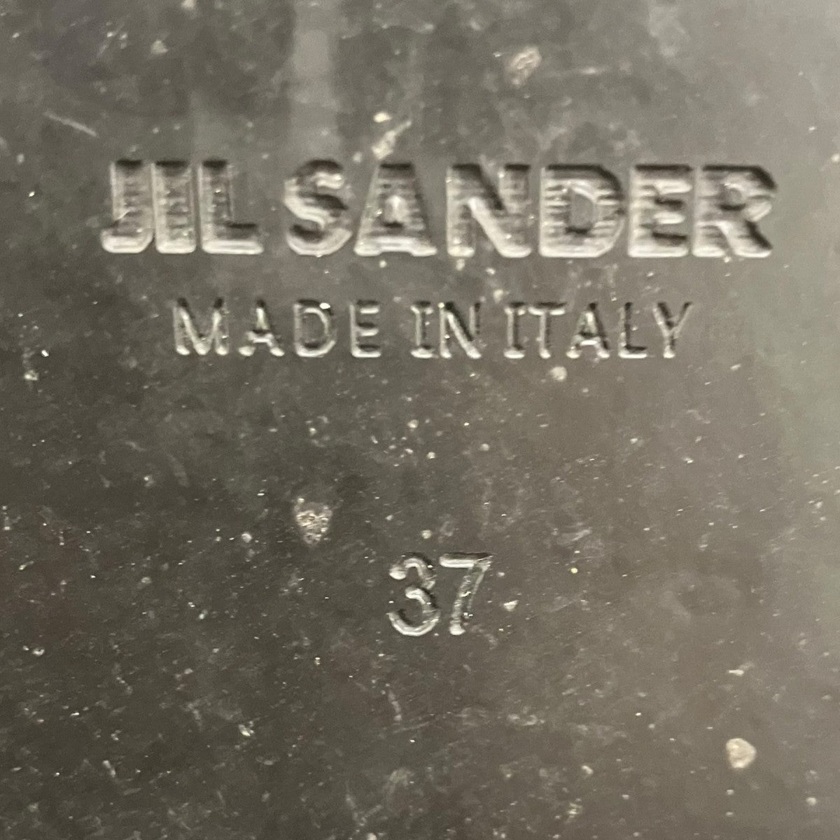 JIL SANDER レザーストラッププラットフォームサンダル 古着・中古-9枚目のアイテム画像