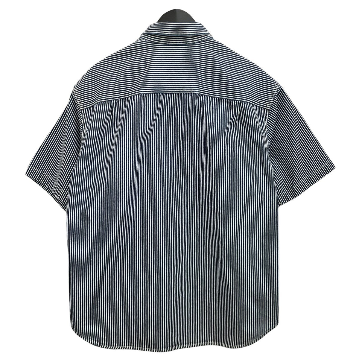 25SS【Loose Fit S S Denim Painter Shir】半袖ヒッコリーペインターシャツ