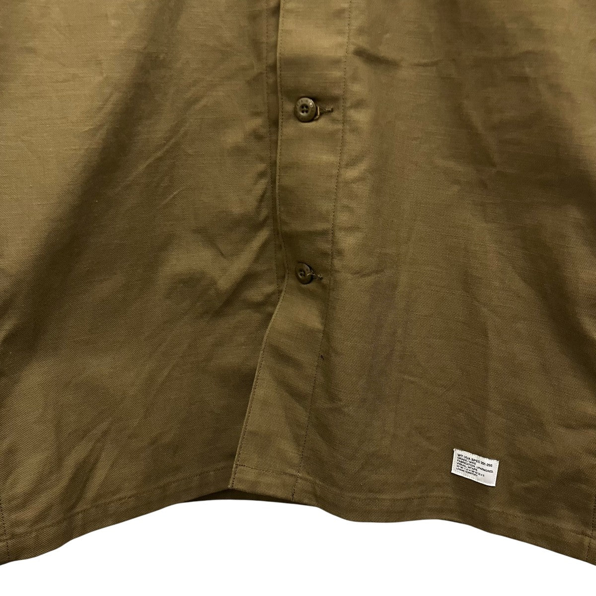 WTAPS(ダブルタップス) 25SS【CBW LS COTTON．TWILL】シャツジャケット