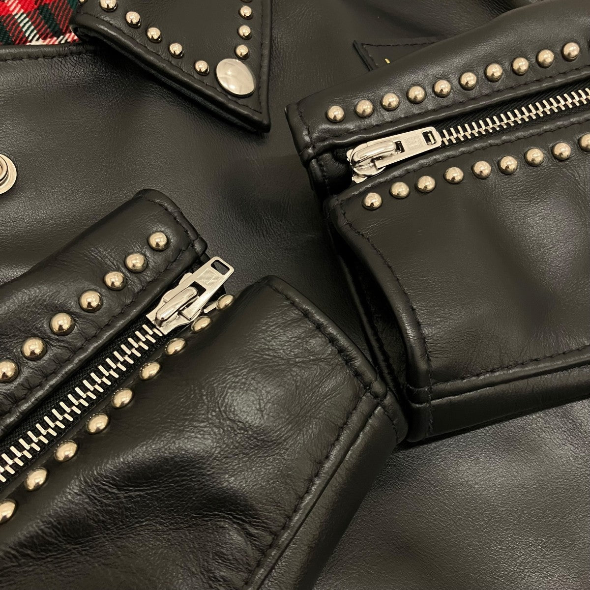 Hysteric Glamour ライトニング スタッズ ライダース ジャケット02221LB02 古着・中古-6枚目のアイテム画像