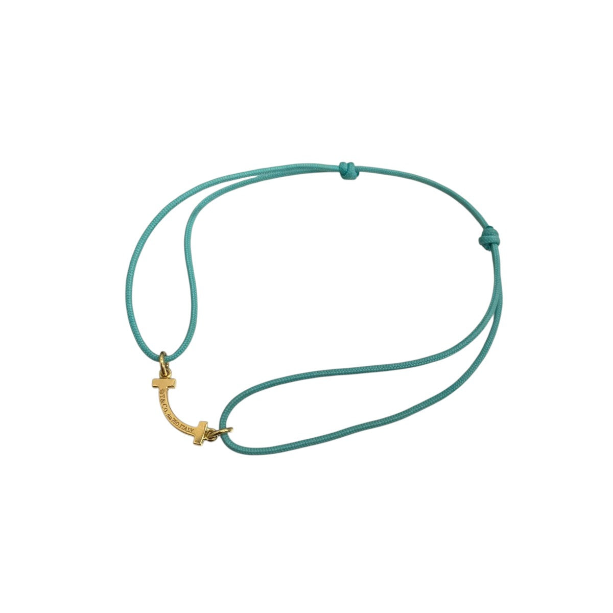 Tiffany ＆ Co． ダイヤ付きTスマイルコードブレスレット 古着・中古-2枚目のアイテム画像