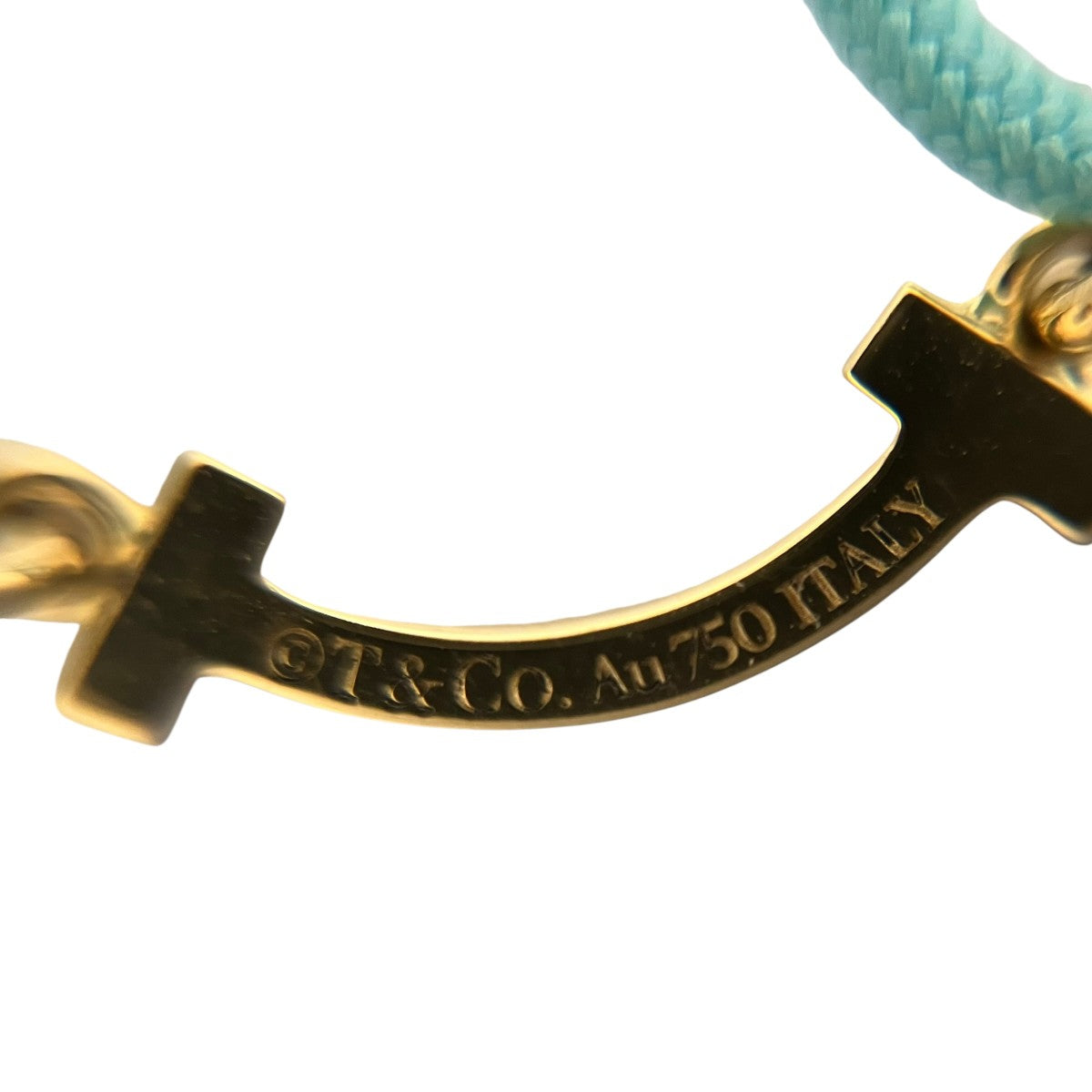 Tiffany ＆ Co． ダイヤ付きTスマイルコードブレスレット 古着・中古-8枚目のアイテム画像