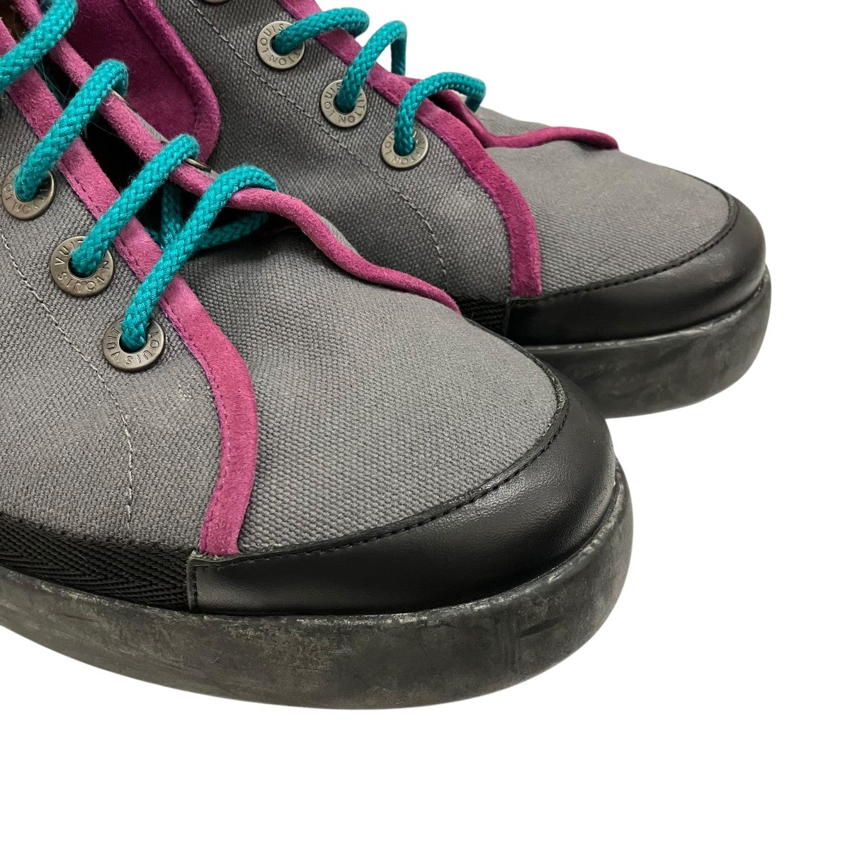 LOUIS VUITTON レースアップハイカットスニーカーGO0023 古着・中古-6枚目のアイテム画像