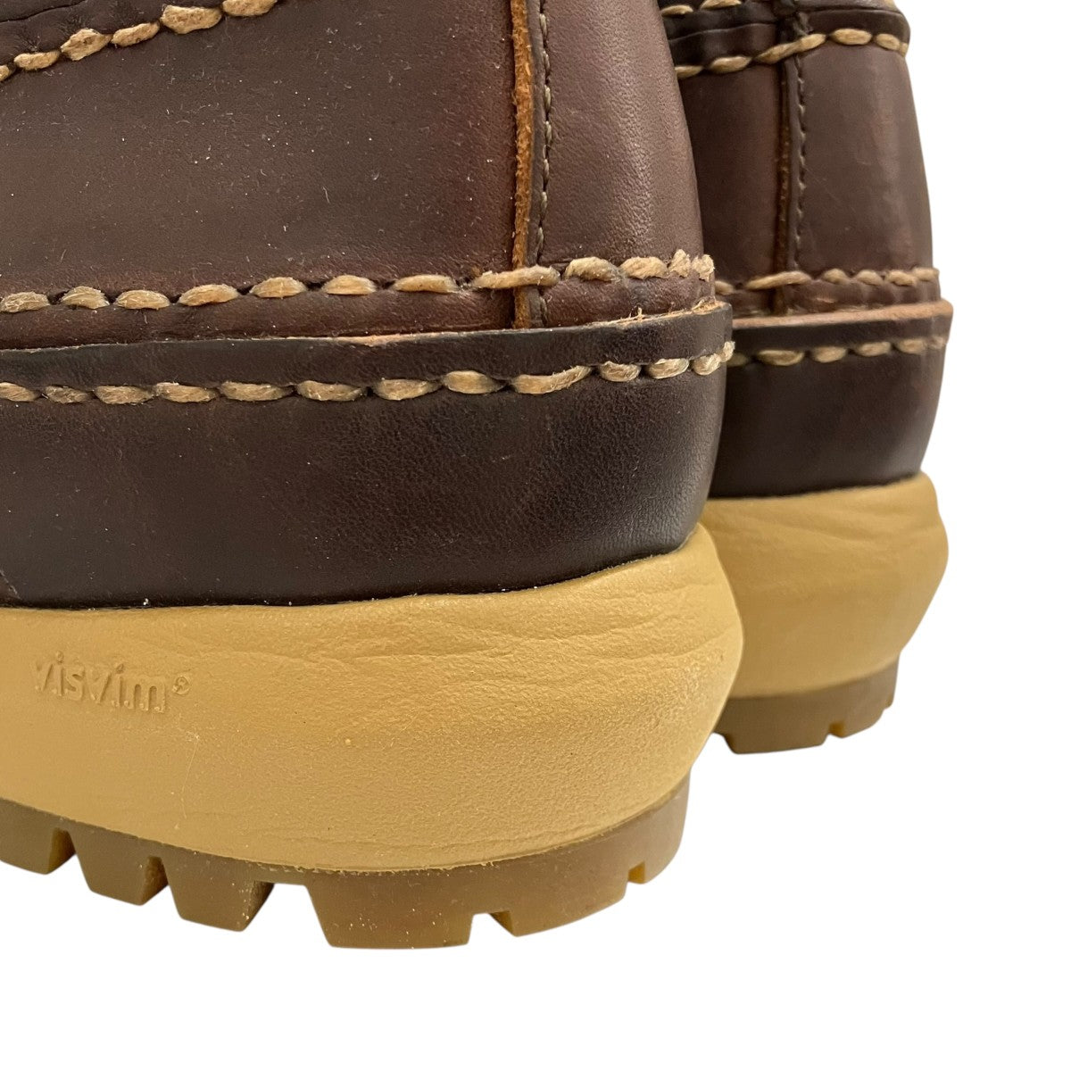 VISVIM 【KANAWA MOC MID-FOLK】レザーレースアップブーツ 古着・中古-7枚目のアイテム画像