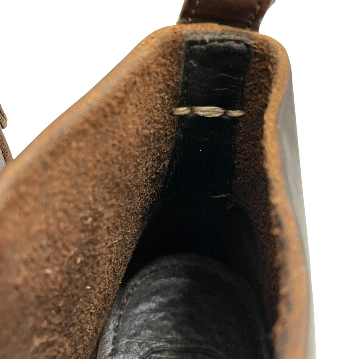 VISVIM 【KANAWA MOC MID-FOLK】レザーレースアップブーツ 古着・中古-8枚目のアイテム画像