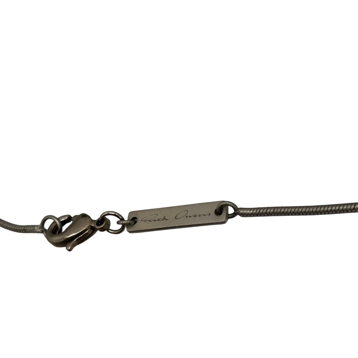 RICK OWENS 【PENTAGRAM CHARM】ペンタグラムチャームネックレス 古着・中古-6枚目のアイテム画像