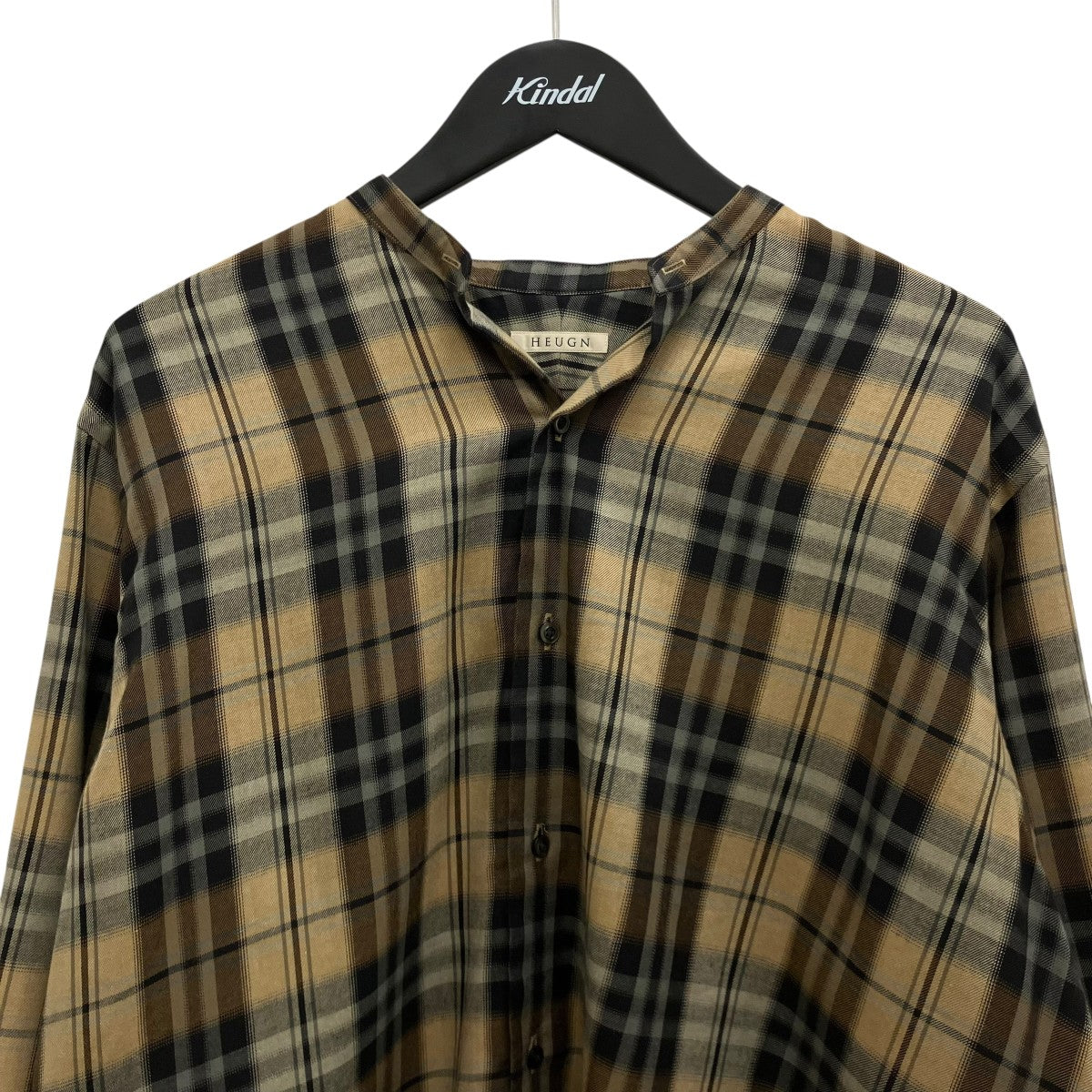 HEUGN 【EX MORRIS】チェックシャツSHIRT031LE 古着・中古-3枚目のアイテム画像