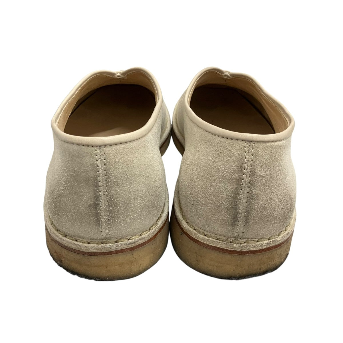 LEMAIRE 【PIPED CREPE SLIPPERS】スウェードシューズ 古着・中古-3枚目のアイテム画像