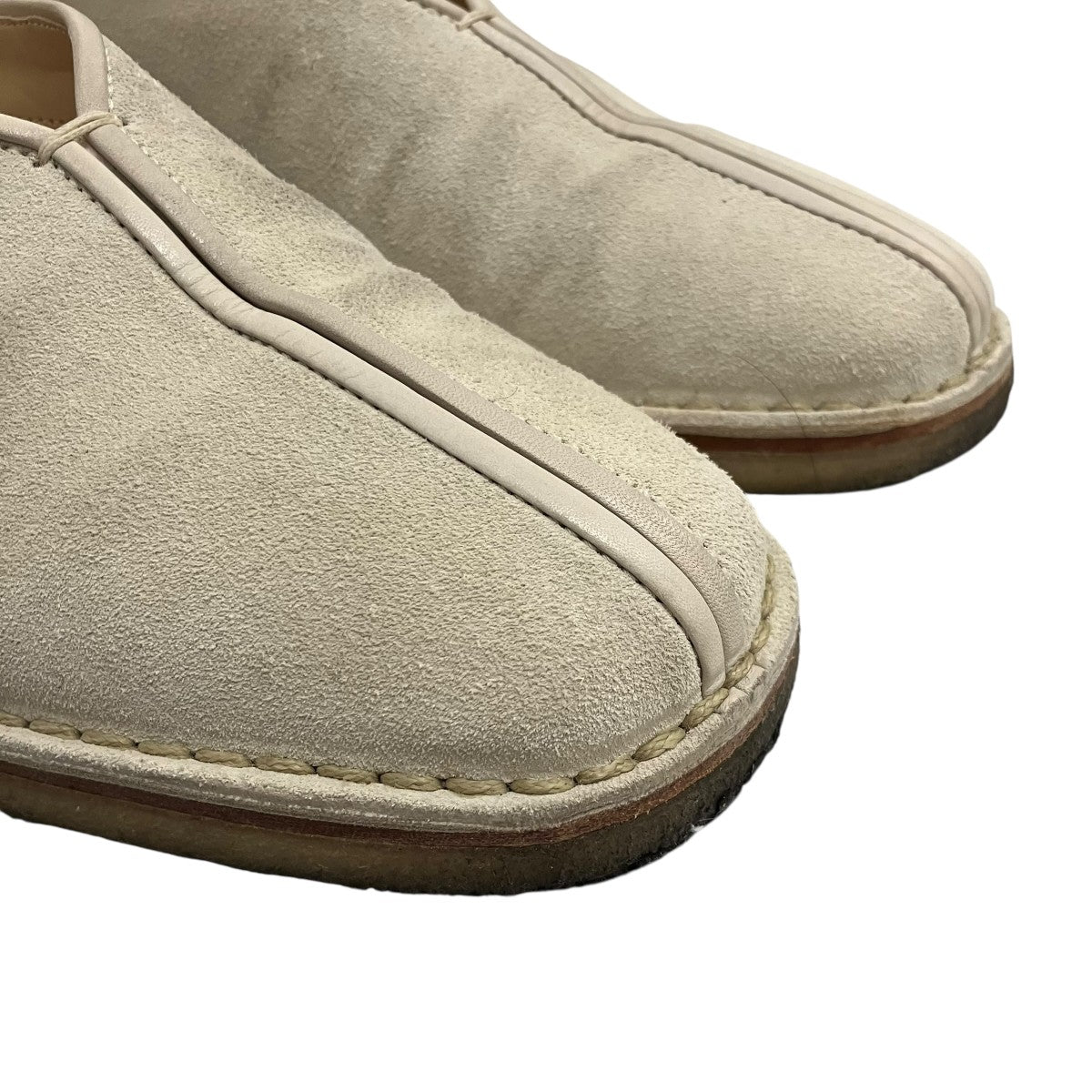 LEMAIRE 【PIPED CREPE SLIPPERS】スウェードシューズ 古着・中古-6枚目のアイテム画像