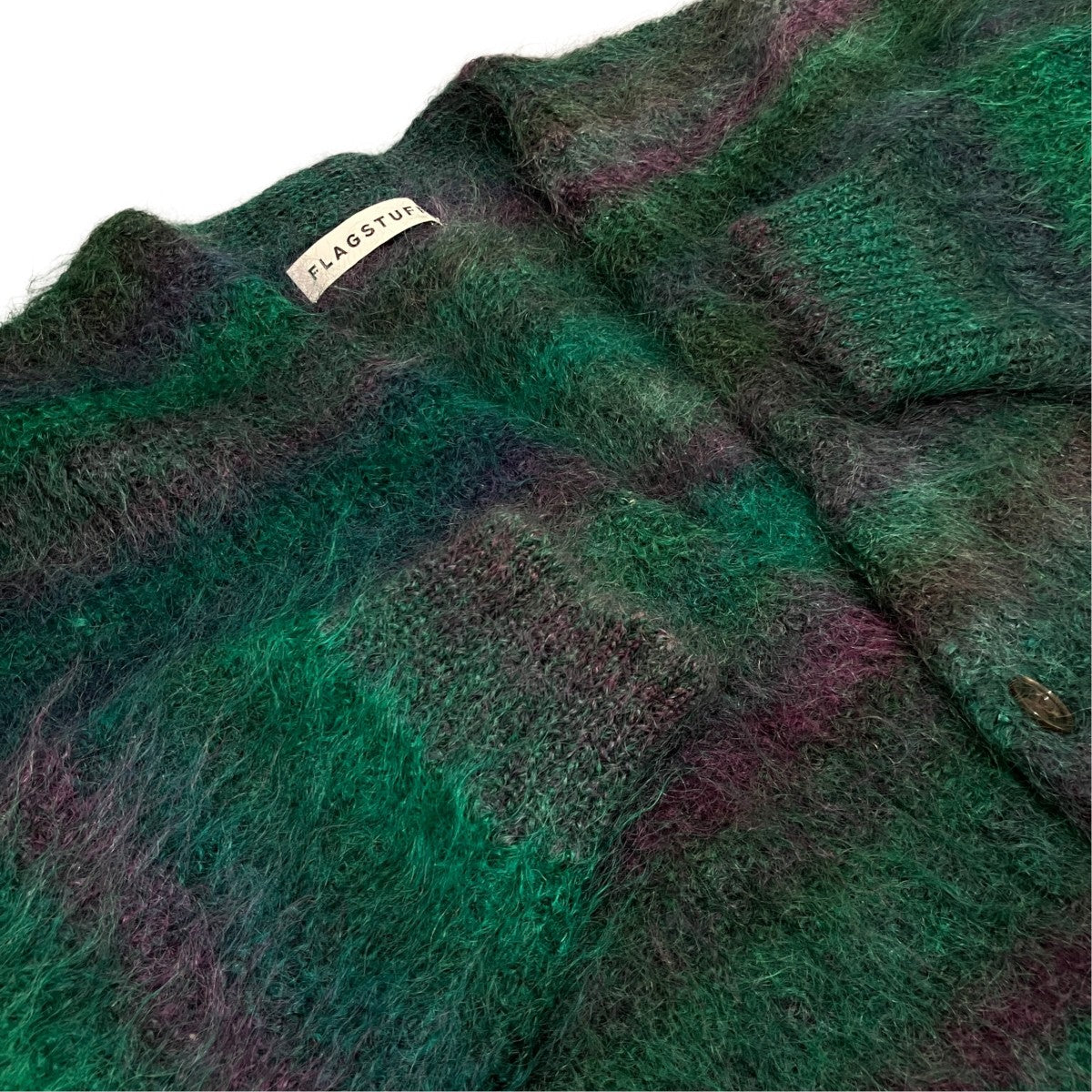 モヘアボーダーカーディガン22AW-FS-14
