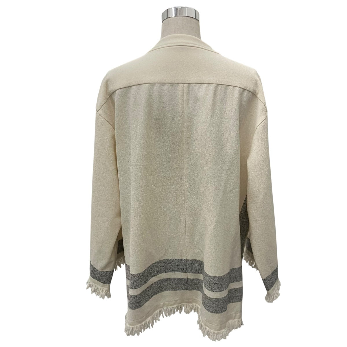 BLAMINK 【P W EMB FRG CAPE】フリンジケープ7921-299-0140 古着・中古-2枚目のアイテム画像