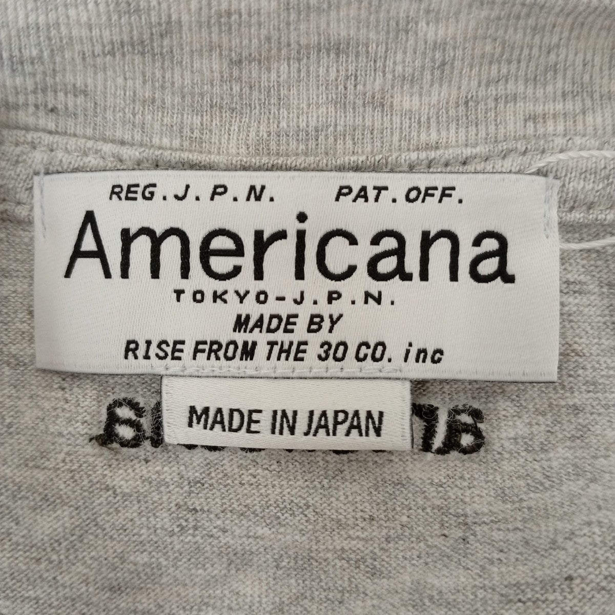 Americana ロングスリーブカットソーASO-806 LMG 古着・中古-3枚目のアイテム画像