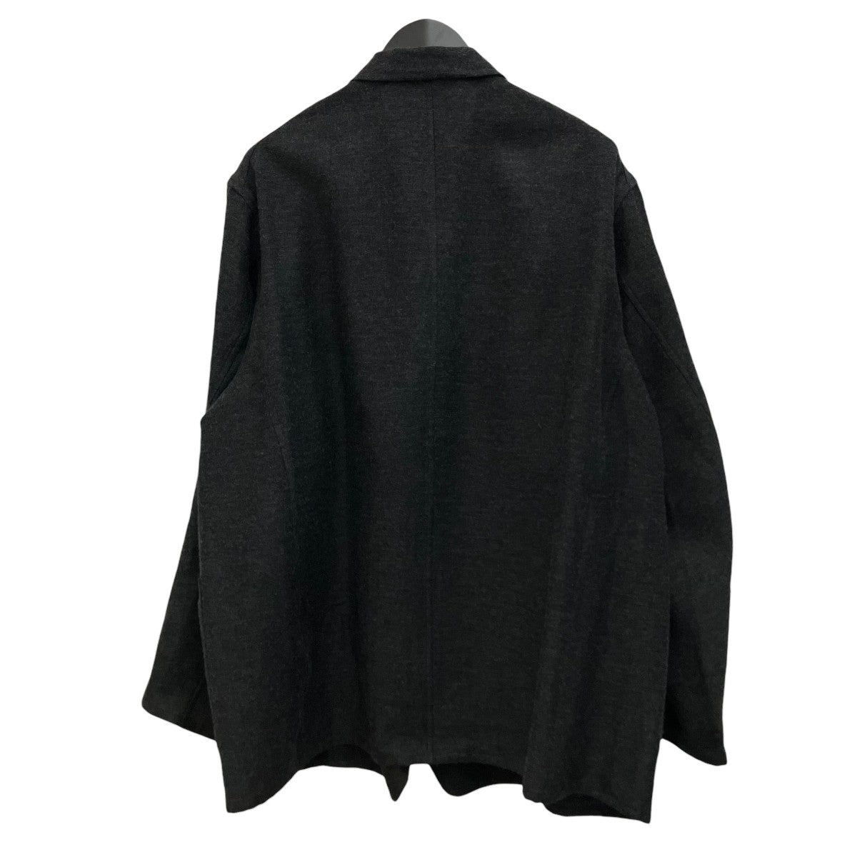 【25aw】COMOLI（コモリ） カシミヤシルク セットアップ チャコール COMOLI カシミヤシルク ジャケット | Less Higashikawa