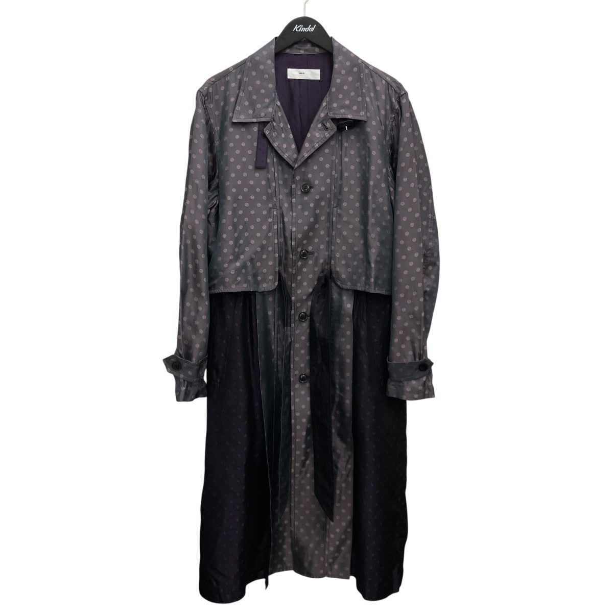 【JACQUARD LONG COAT】コートTV01-FA326