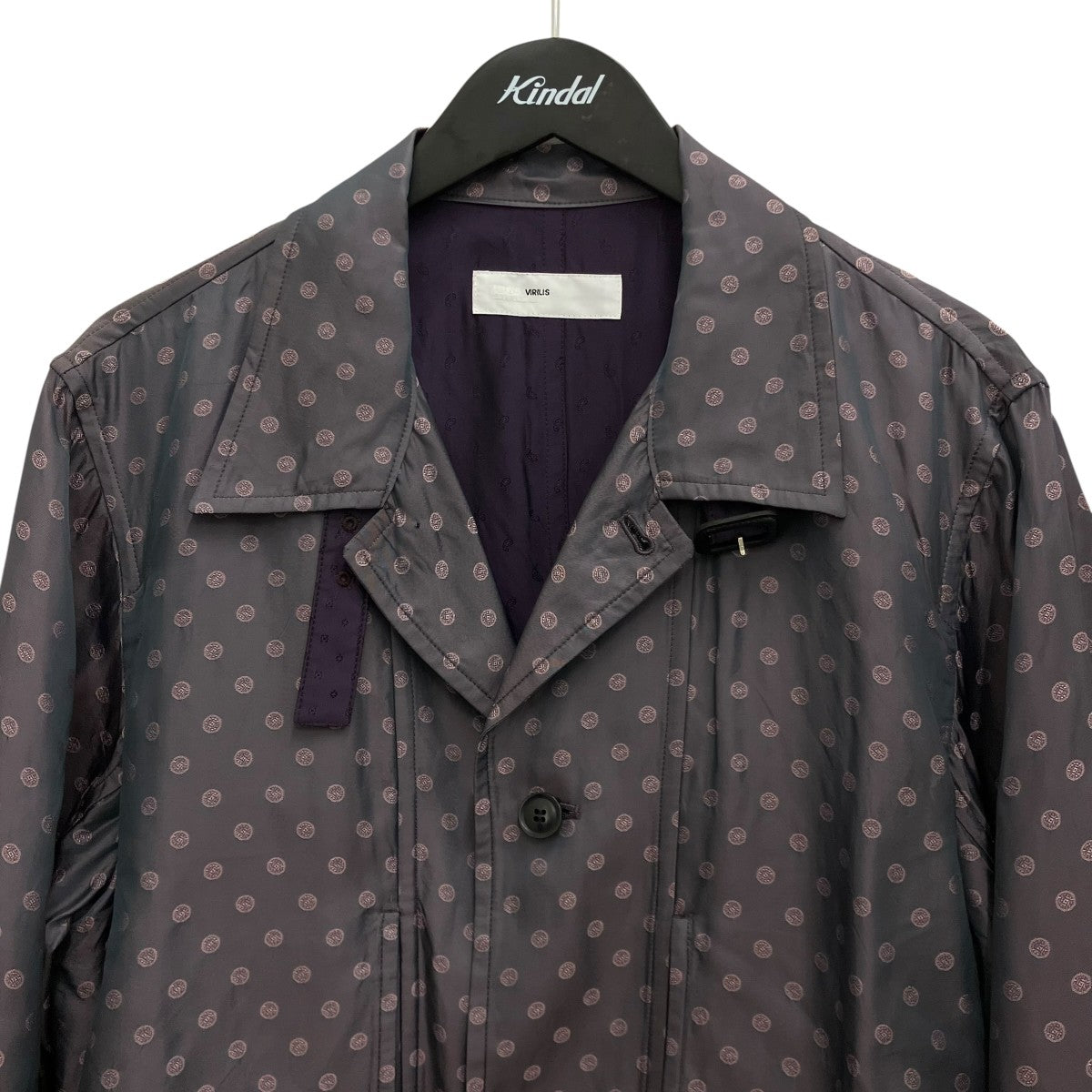 【JACQUARD LONG COAT】コートTV01-FA326