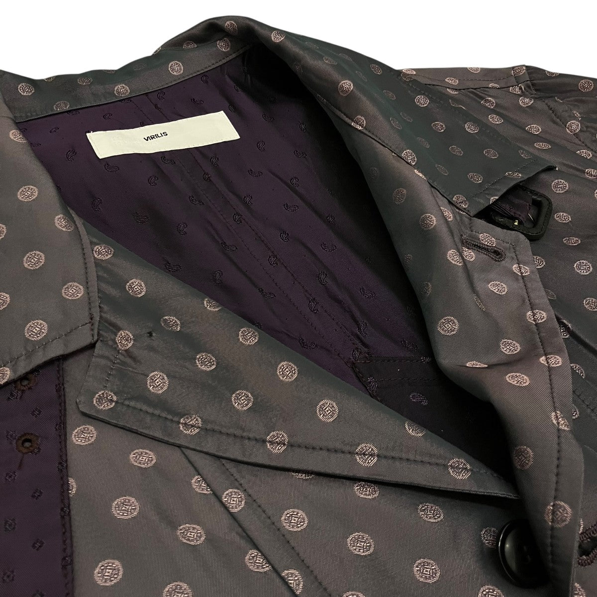 【JACQUARD LONG COAT】コートTV01-FA326