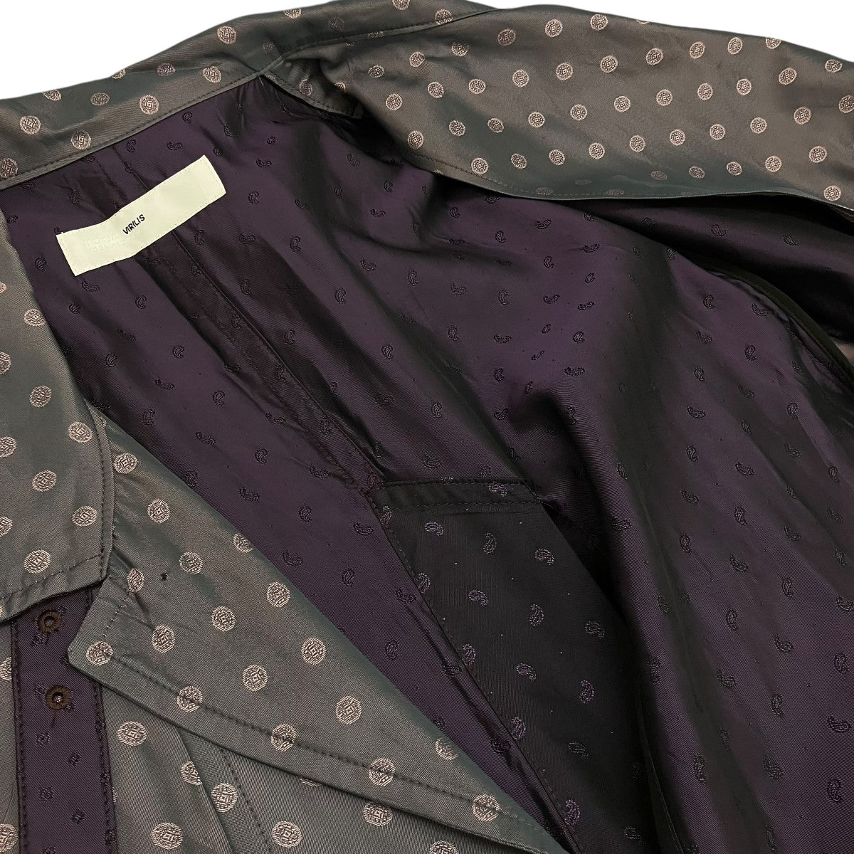 【JACQUARD LONG COAT】コートTV01-FA326