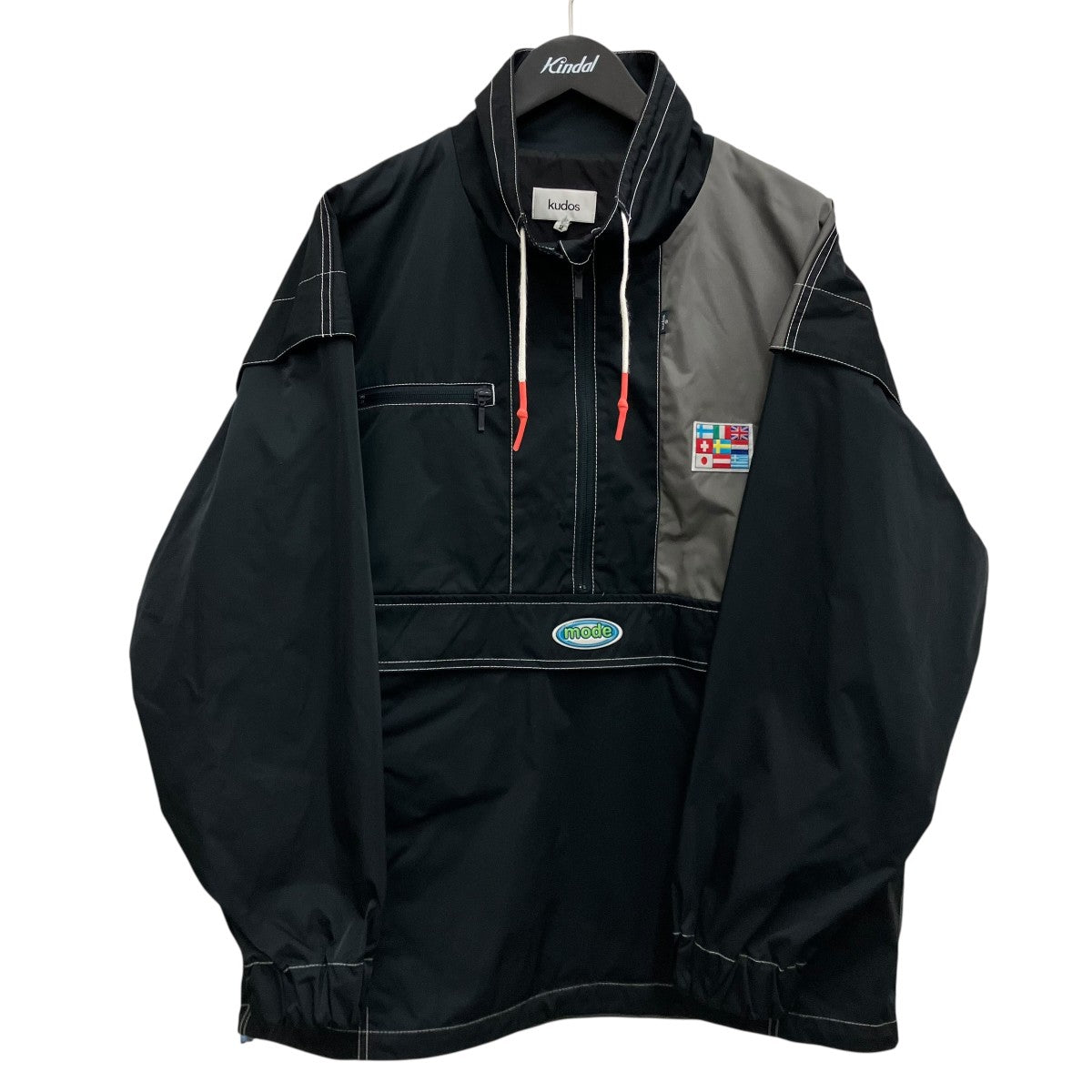 kudos 【BLUE PRINT ANOLUCK BLOUSON】アノラックブルゾンKJ19XX03 古着・中古-1枚目のアイテム画像