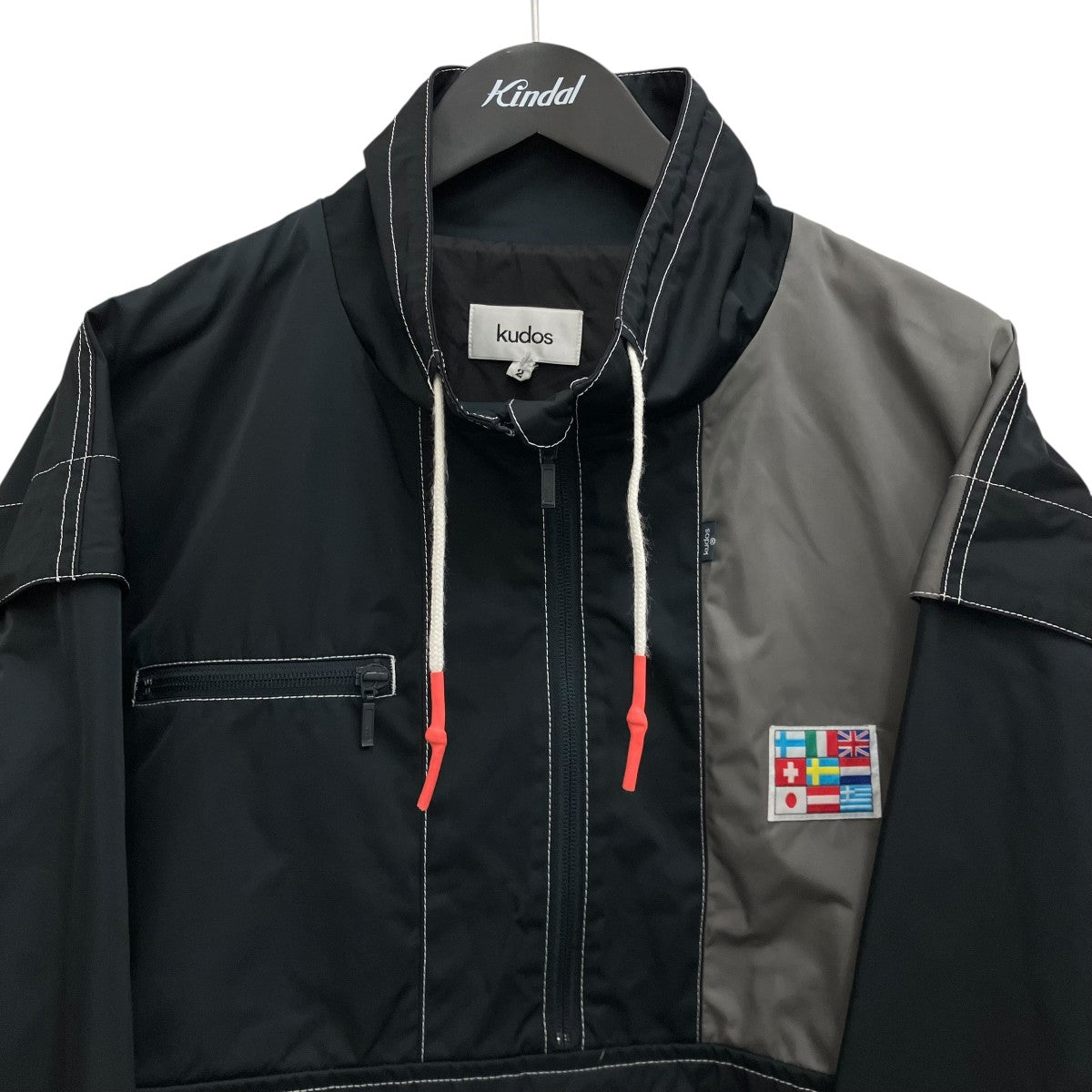 kudos 【BLUE PRINT ANOLUCK BLOUSON】アノラックブルゾンKJ19XX03 古着・中古-3枚目のアイテム画像