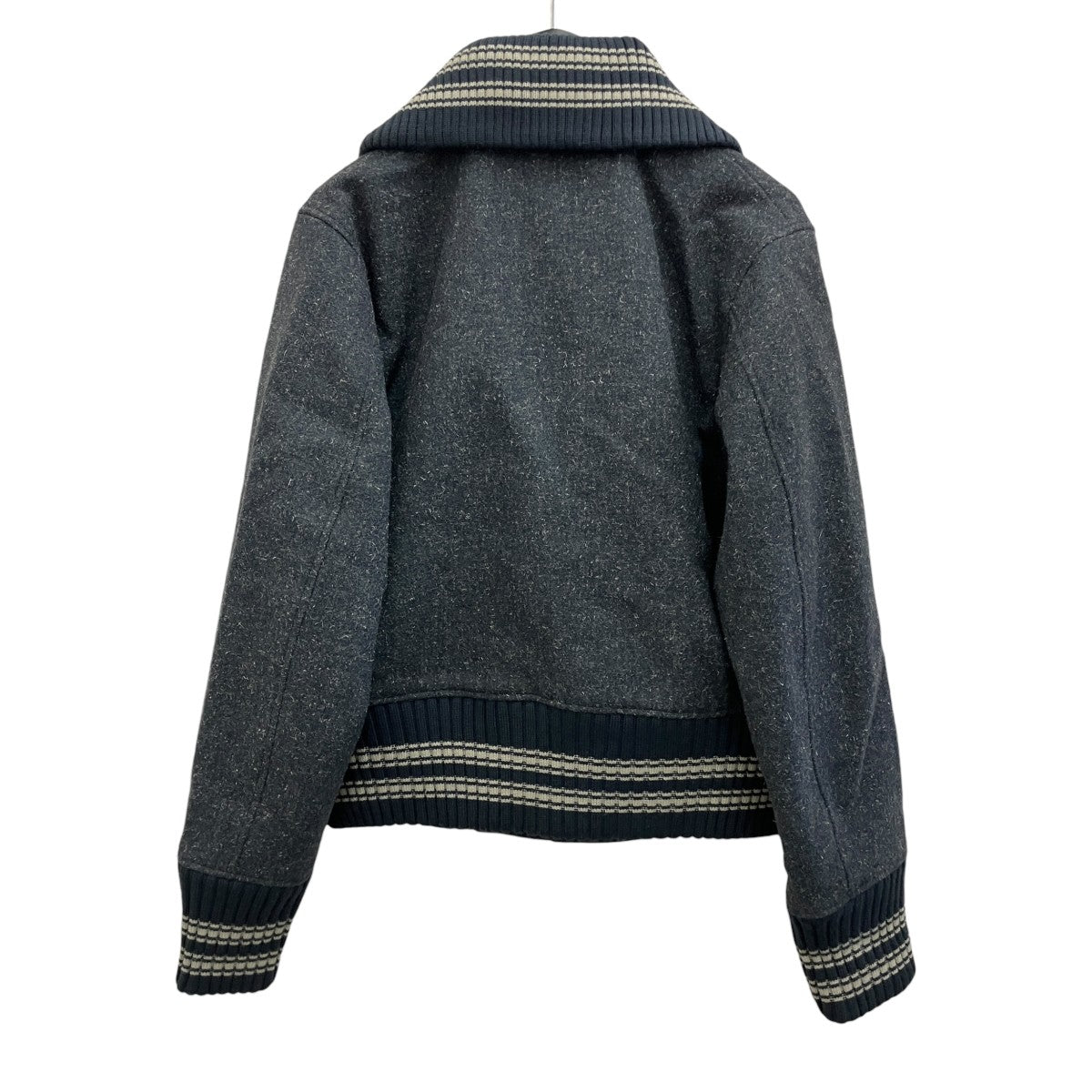 23AW【MELTON RIB BLOUSON】スタジャンLB233-BL01