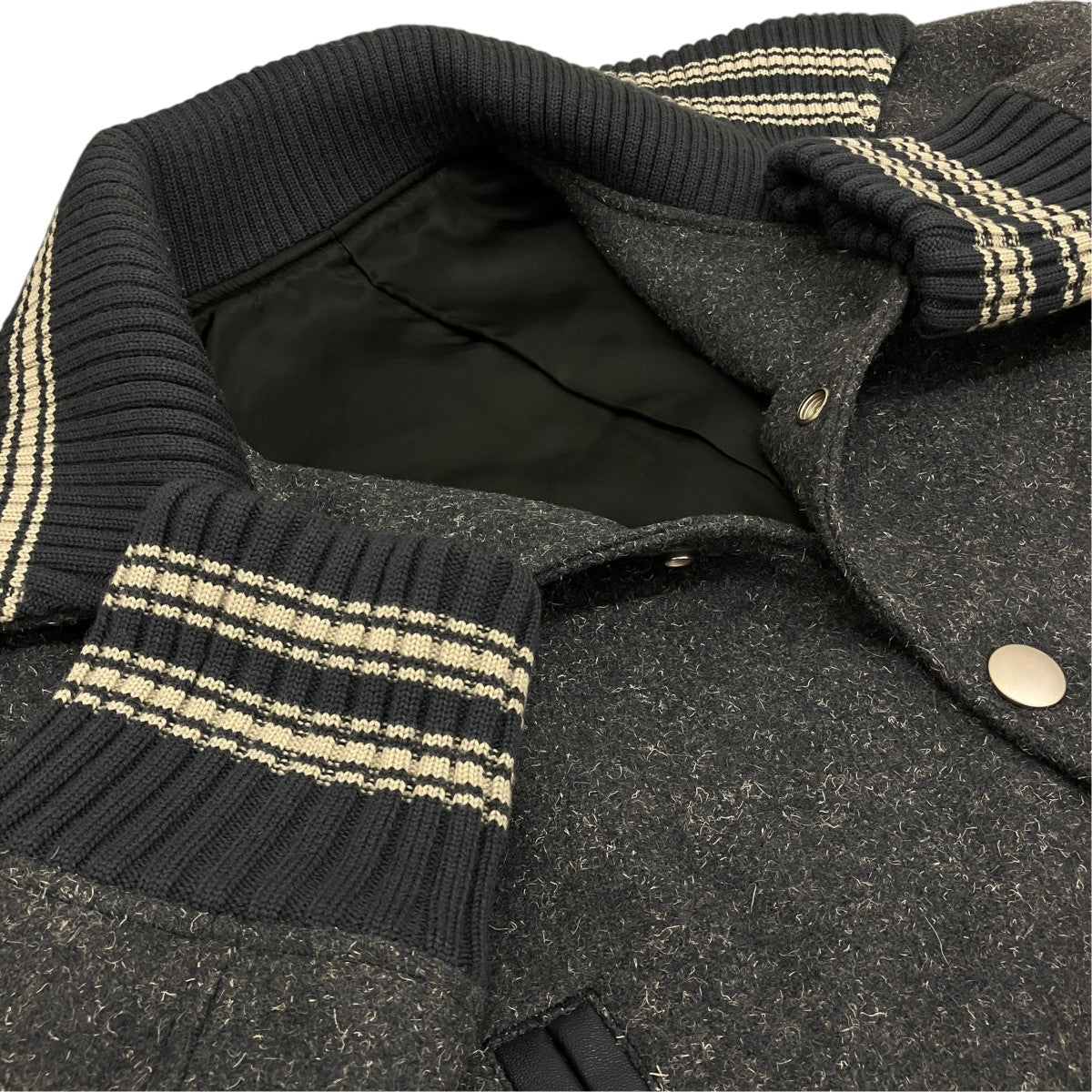 23AW【MELTON RIB BLOUSON】スタジャンLB233-BL01