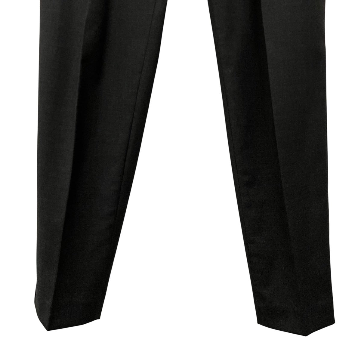 【SILK WOOL TWILL GATHER PANTS】スラックスB1144AFP107