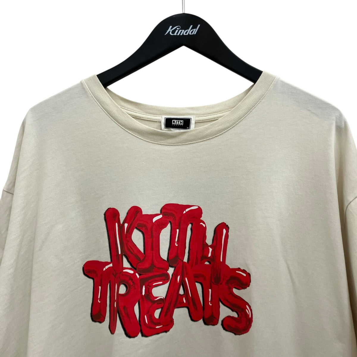 KITH(キス) 25AW【TREATS BALLOON TEE】プリントTシャツ ベージュ