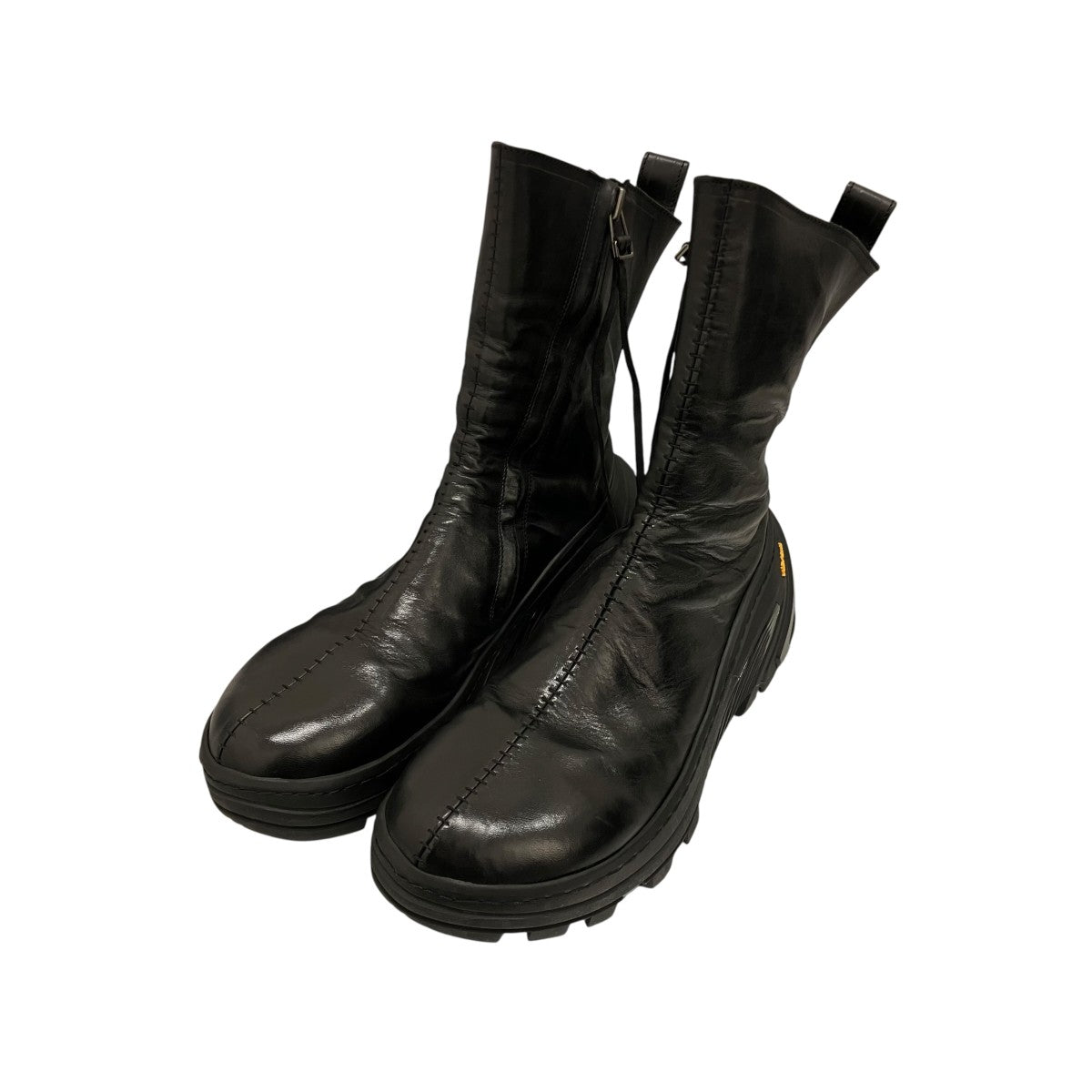 p／p 【OVER LOCK SIDE ZIP BOOTS】オーバーロックブーツ 古着・中古-1枚目のアイテム画像