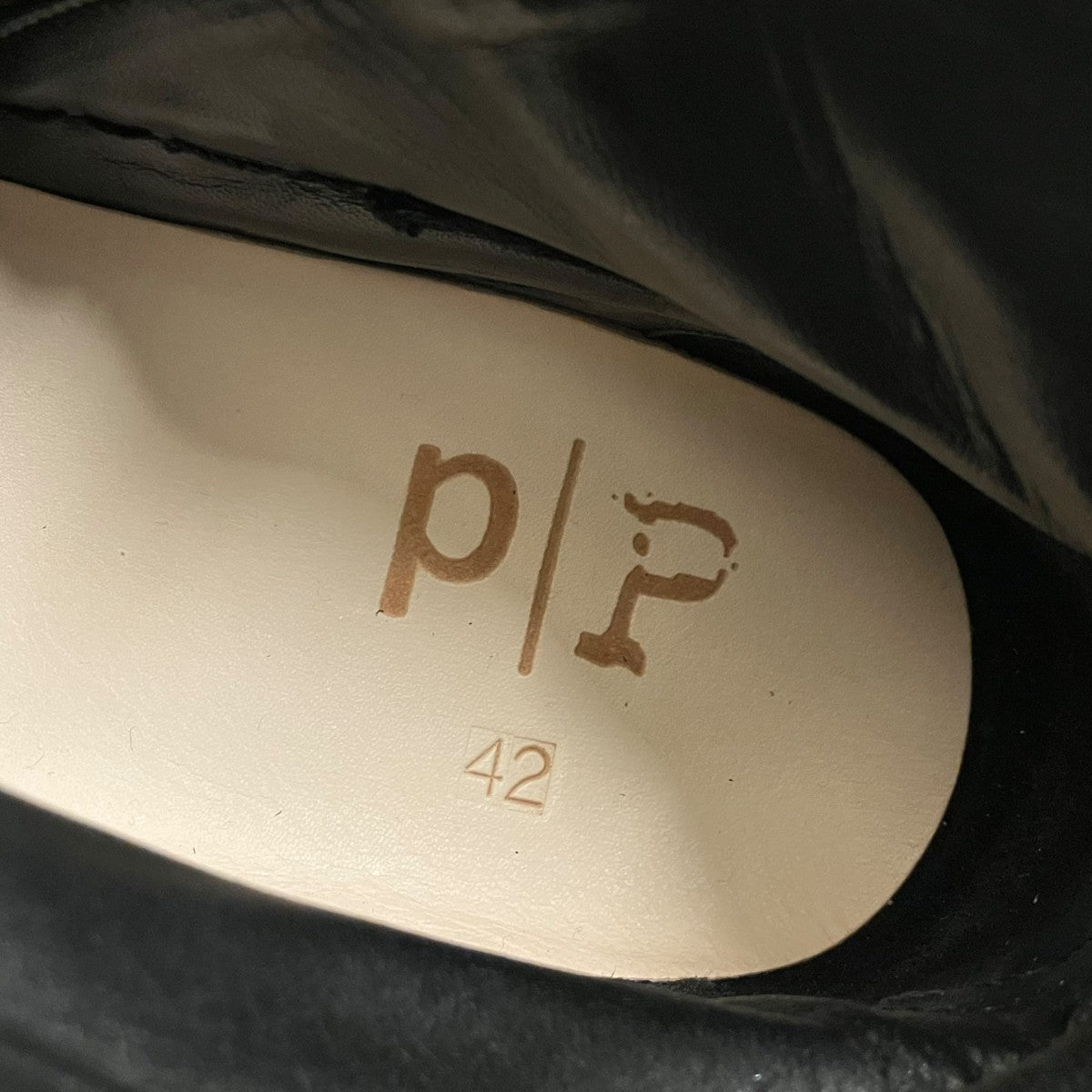 p／p 【OVER LOCK SIDE ZIP BOOTS】オーバーロックブーツ 古着・中古-9枚目のアイテム画像