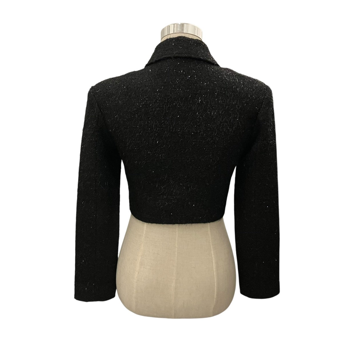 SELF PORTRAIT 【BOUCLE CROPPED JACKET】ブークレクロップドジャケットRS24-147J-B 古着・中古-3枚目のアイテム画像