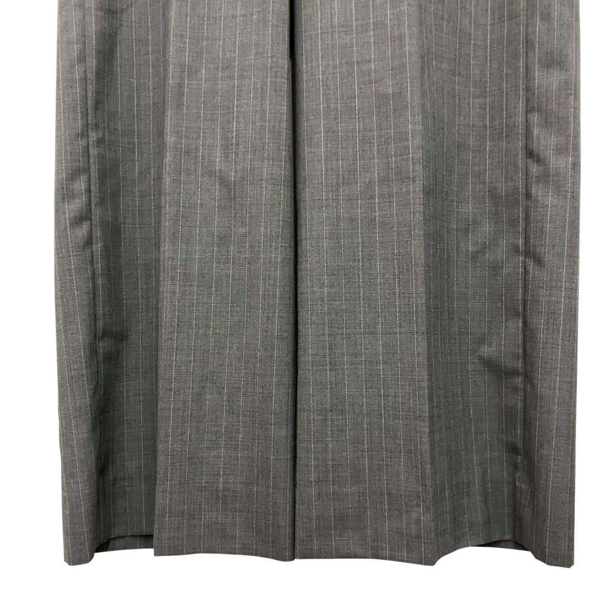 sacai 24ssChalk Stripe Pantsベルテッドストライプワイドパンツ24-03343M 古着・中古-4枚目のアイテム画像