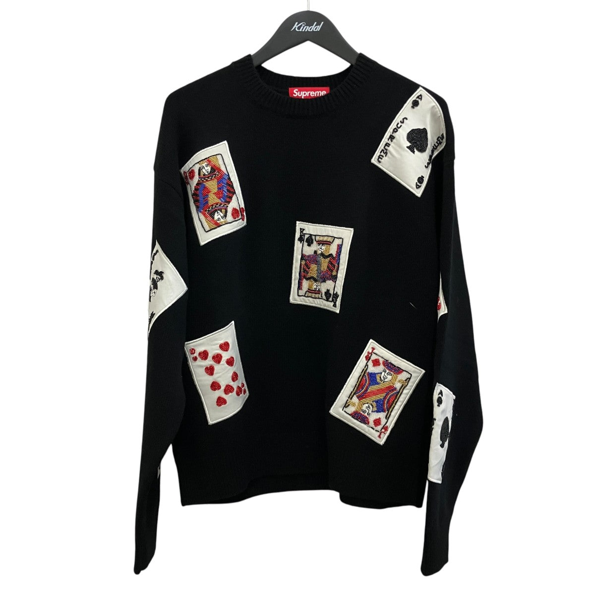 25AW【BEADED CARDS SWEATER】セーター