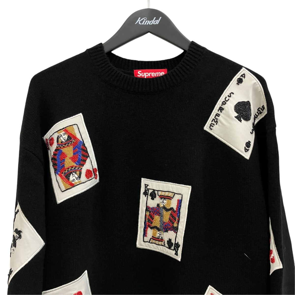 25AW【BEADED CARDS SWEATER】セーター