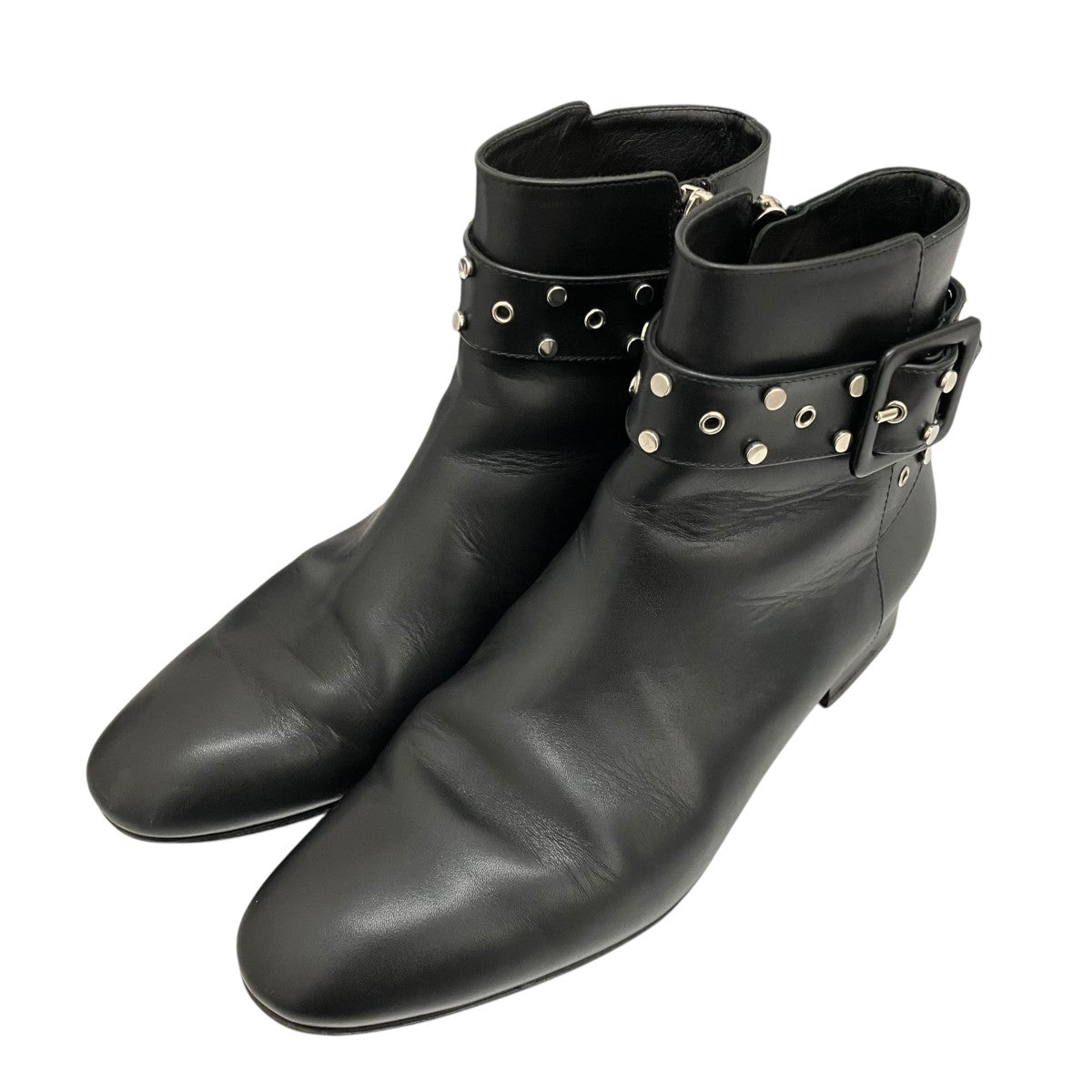 JIMMY CHOO サイドジップブーツ 古着・中古-1枚目のアイテム画像