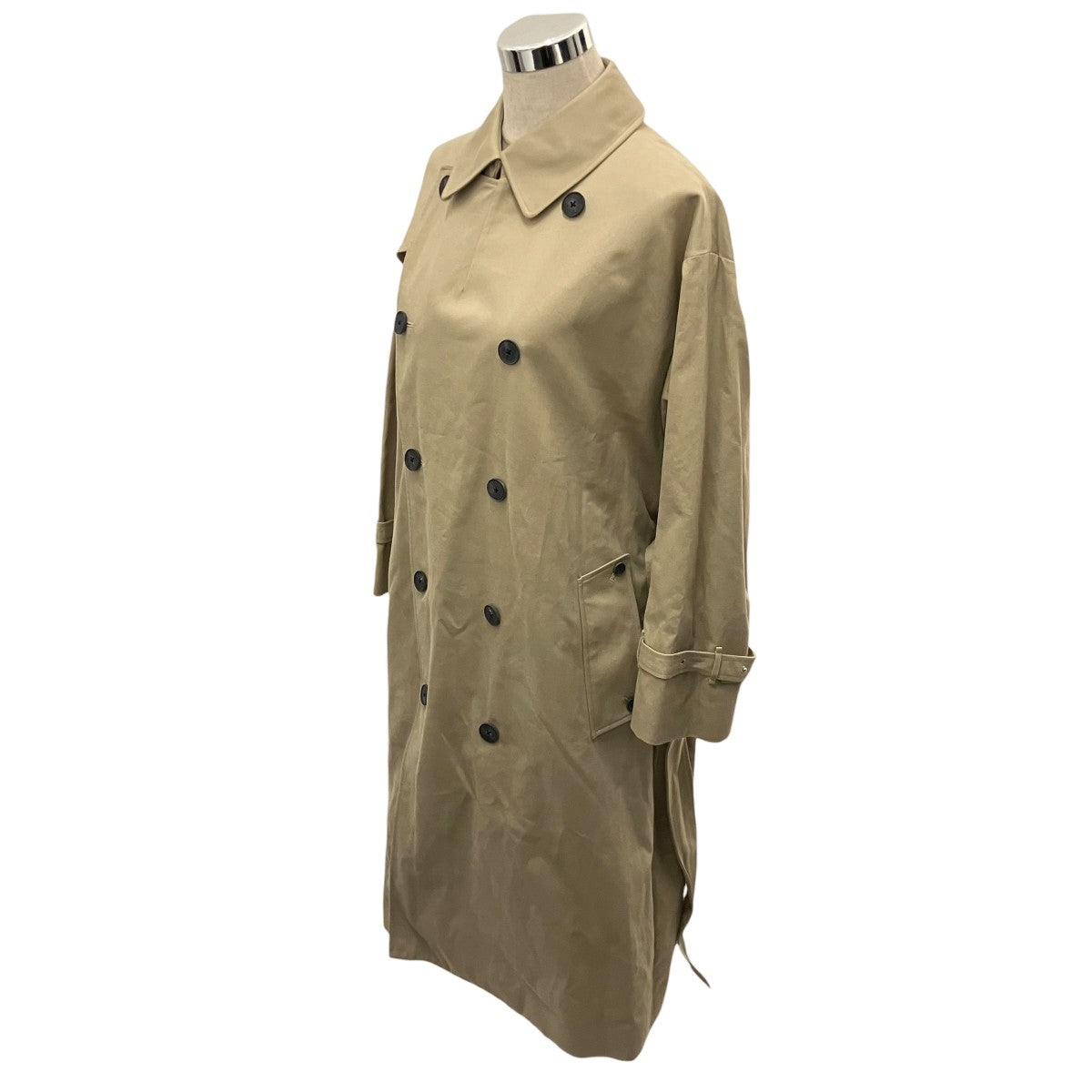 ATON(エイトン) 【WESTPOINT OVERSIZED TRENCH COAT】トレンチコート