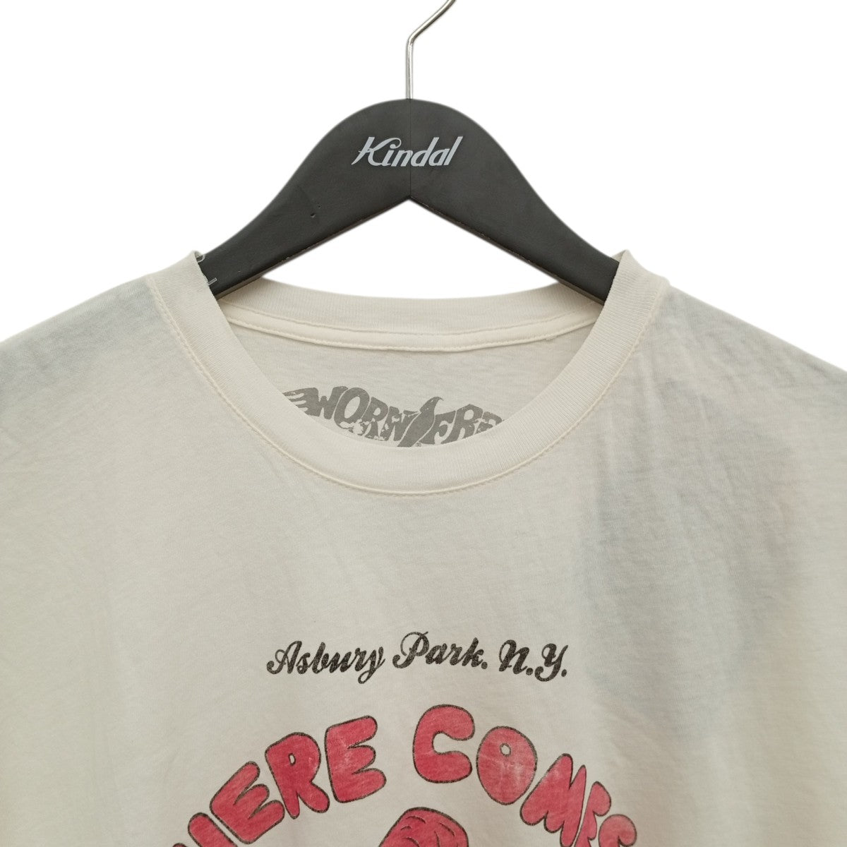 WORK FREE Here Comes Trouble TeeプリントTシャツ 古着・中古-5枚目のアイテム画像