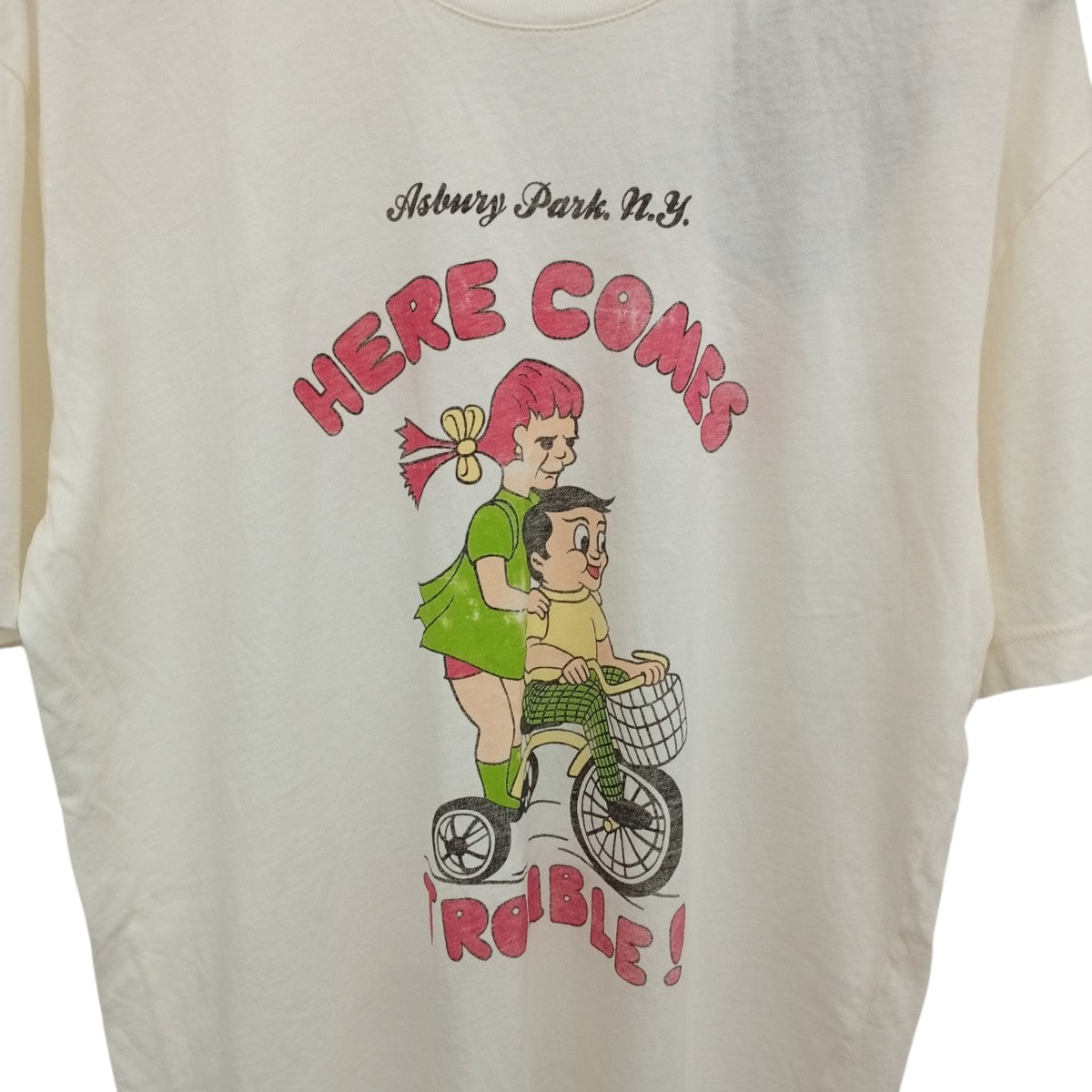 WORK FREE Here Comes Trouble TeeプリントTシャツ 古着・中古-6枚目のアイテム画像