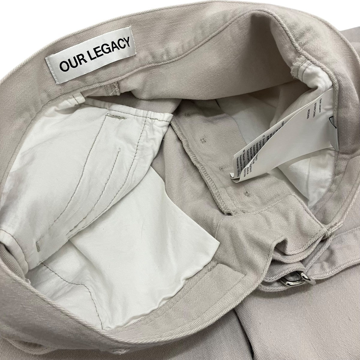 OUR LEGACY 【STERN CHINO】チノパンツM2254SD 古着・中古-6枚目のアイテム画像