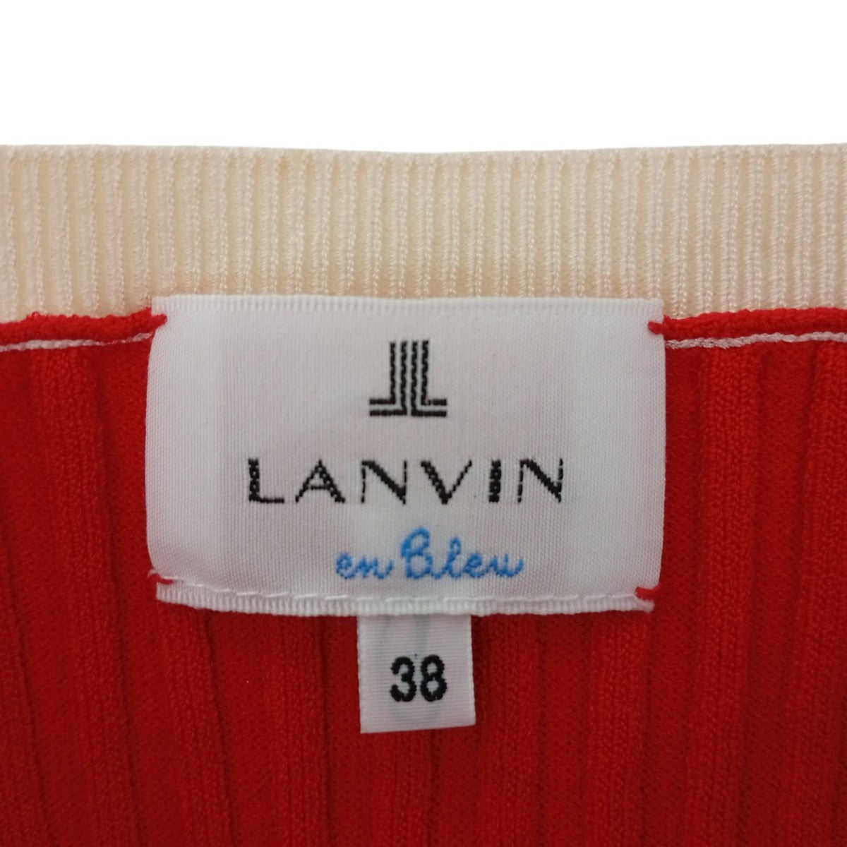 LANVIN en Bleu リブニットカーディガン3596819 古着・中古-3枚目のアイテム画像
