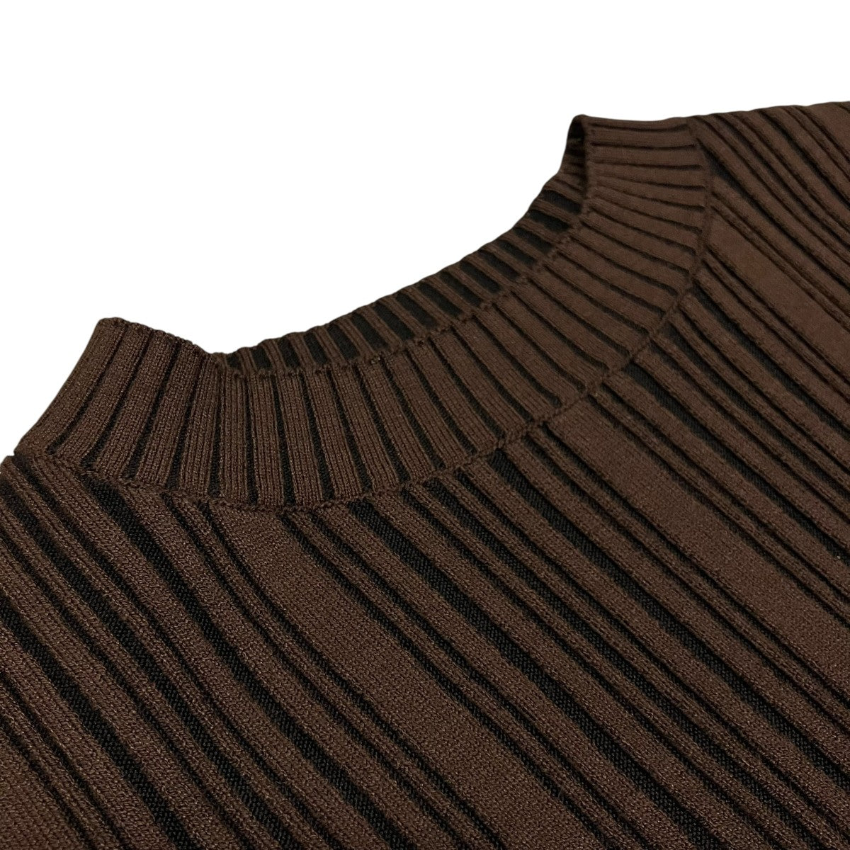 LE CIEL BLEU 【BACK SLIT RIB KNIT】バックスリットリブニット25A61203 古着・中古-4枚目のアイテム画像