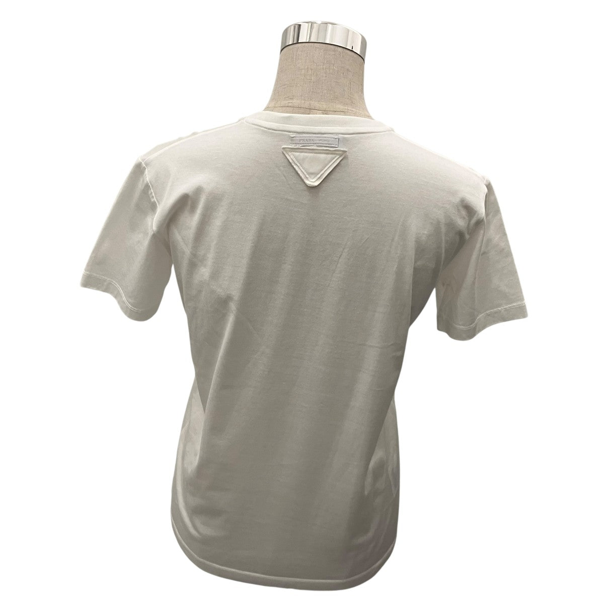 PRADA(プラダ) バックトライアングルロゴTシャツ35570 35570 ホワイト