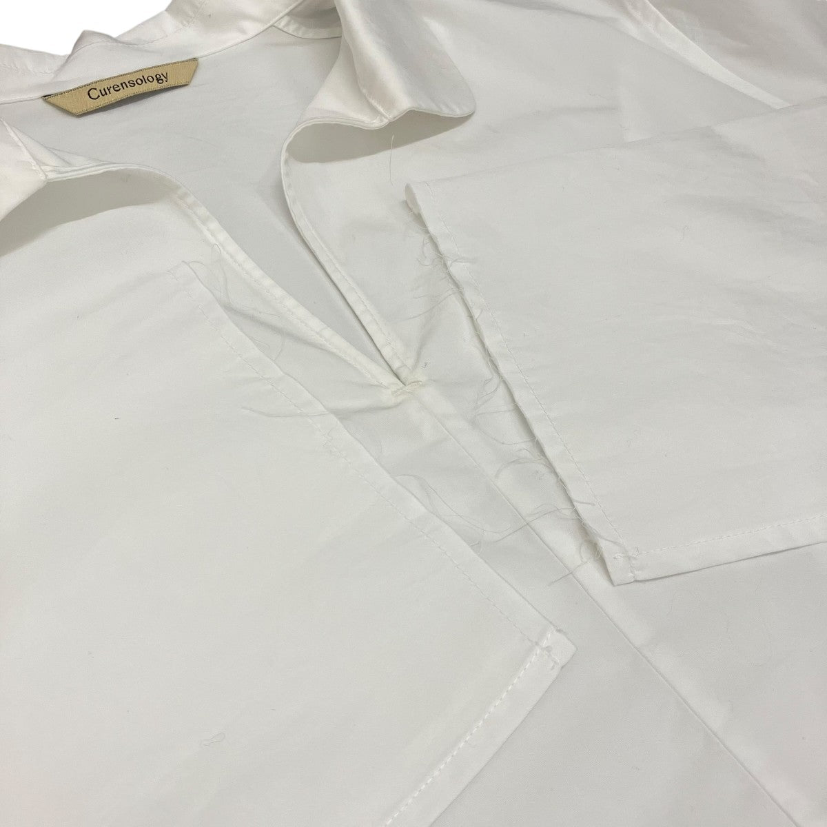 Curensology CLCフラットカラーブラウスCL406117ER-00 古着・中古-7枚目のアイテム画像