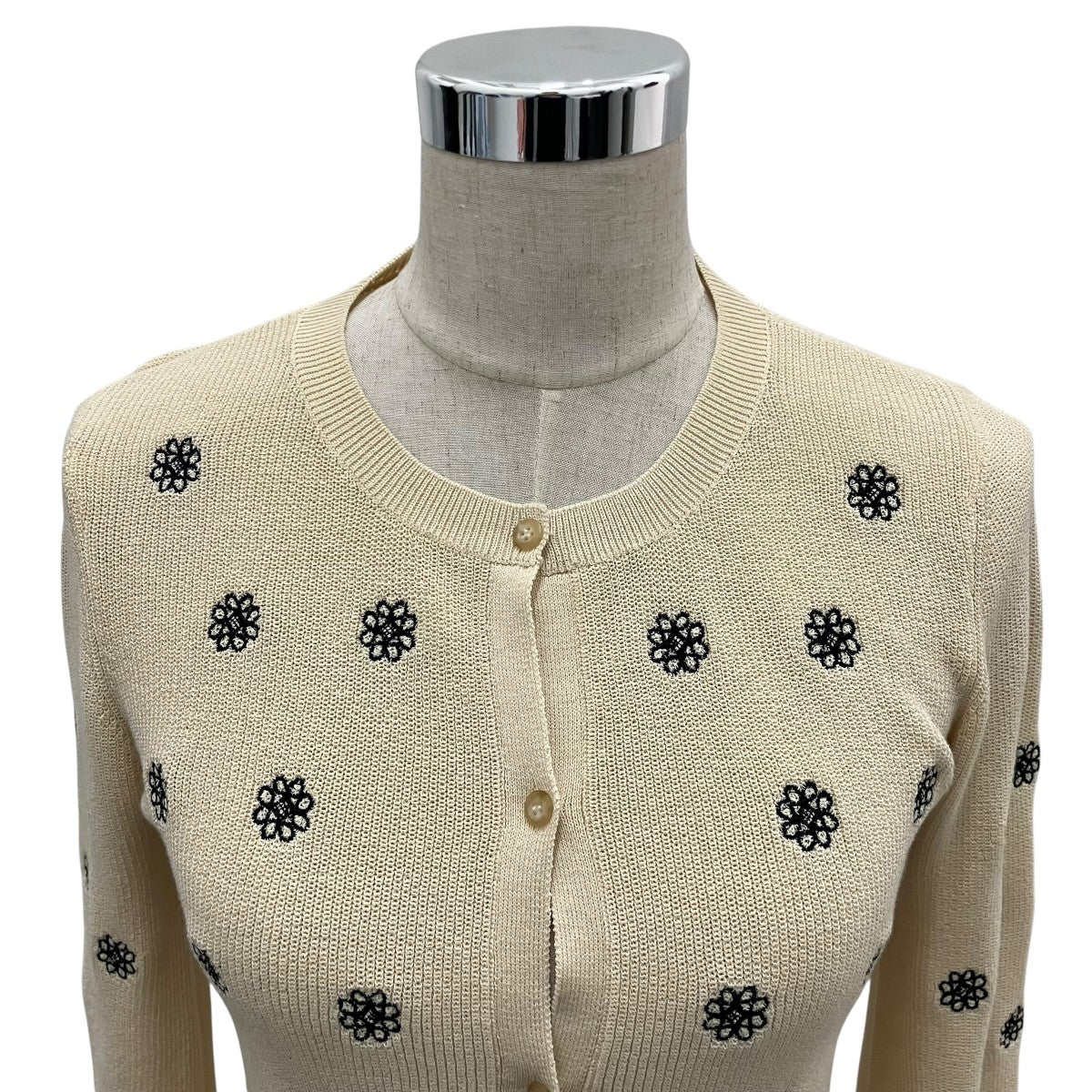 muller of yoshiokubo 【CREST EMBROIDERY TOP】カーディガンMLF25804 古着・中古-4枚目のアイテム画像