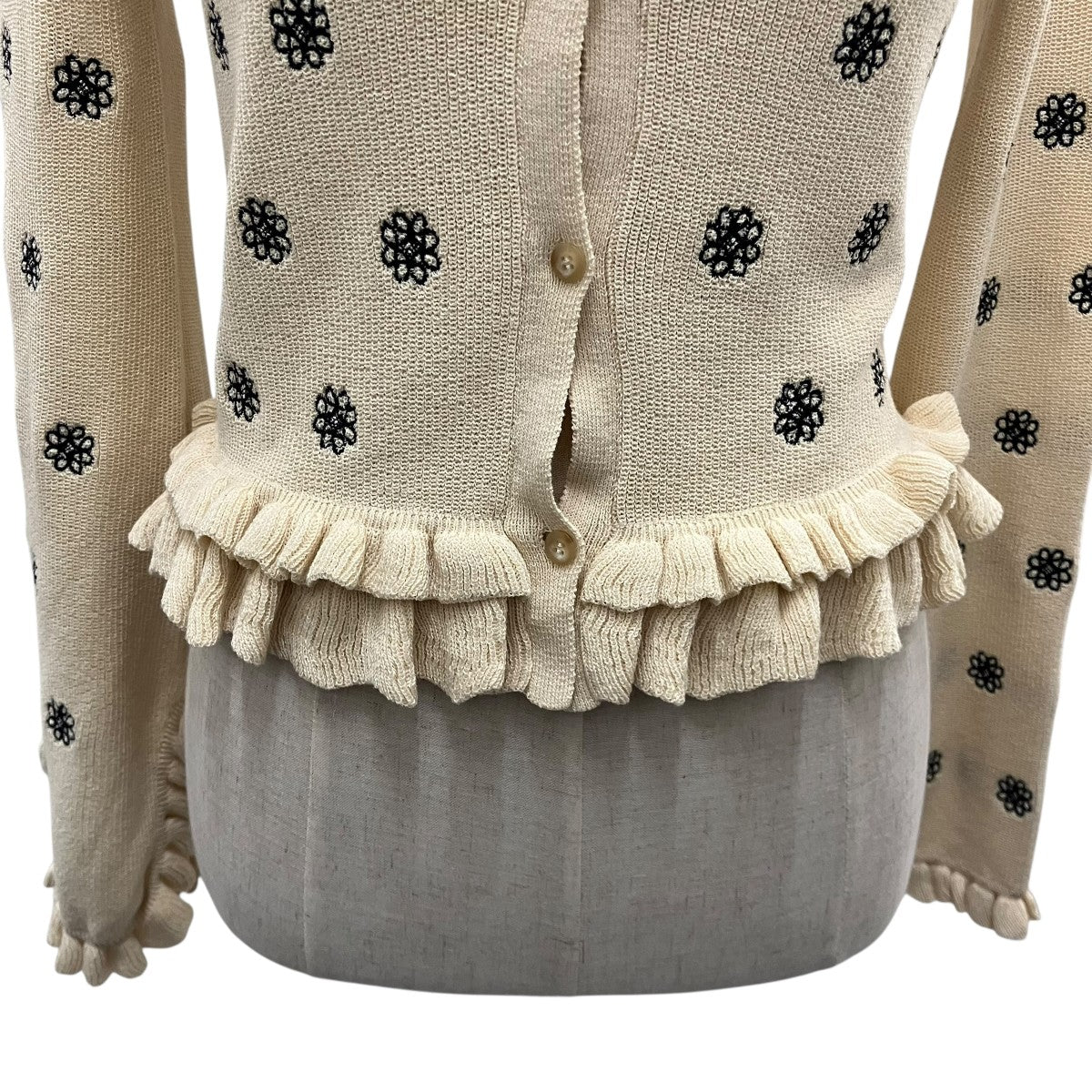 muller of yoshiokubo 【CREST EMBROIDERY TOP】カーディガンMLF25804 古着・中古-5枚目のアイテム画像