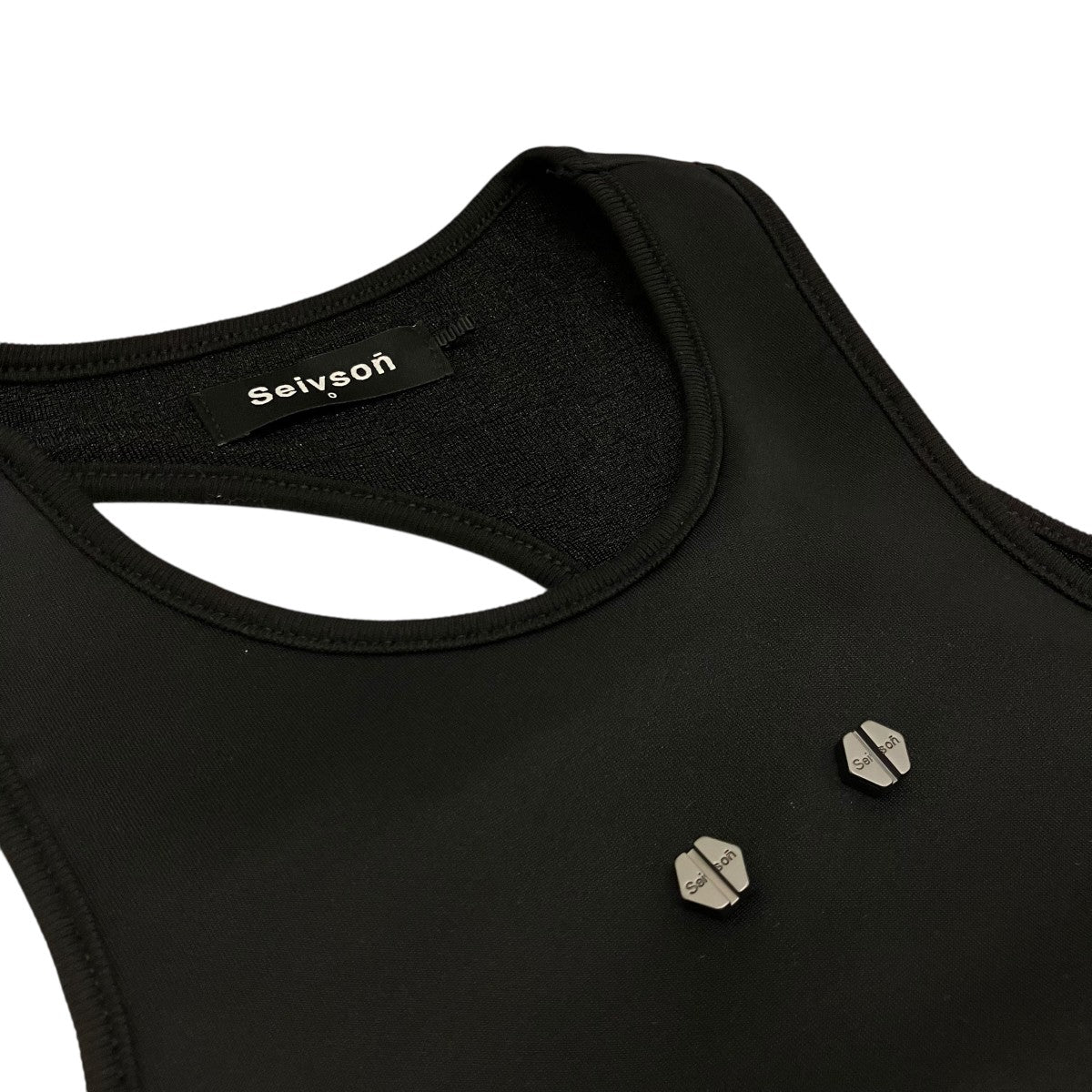Seivson×Ling Han ＆ Chin Han 【ASYMMETRICAL CUTOUT BODYCON DRESS】ノースリーブワンピースSNS25-HAN-D01 古着・中古-5枚目のアイテム画像